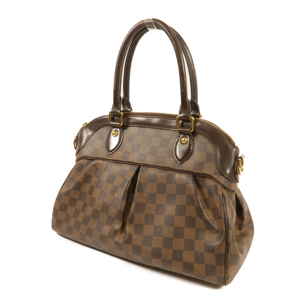 LOUIS VUITTON Trevi N51997 兩用包 塗層帆布 棕色 / Brown 塗層帆布 中古品C - 縮圖 3