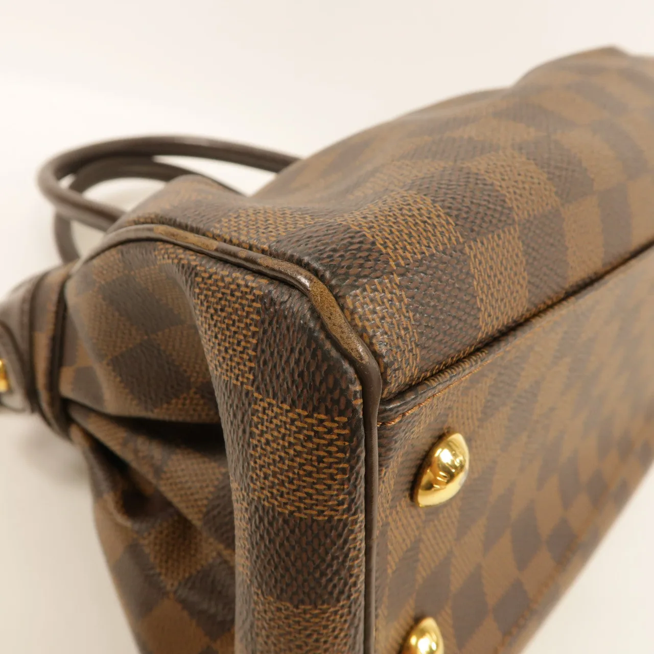 LOUIS VUITTON Trevi N51997 兩用包 塗層帆布 棕色 / Brown 塗層帆布 中古品C - 縮圖 5