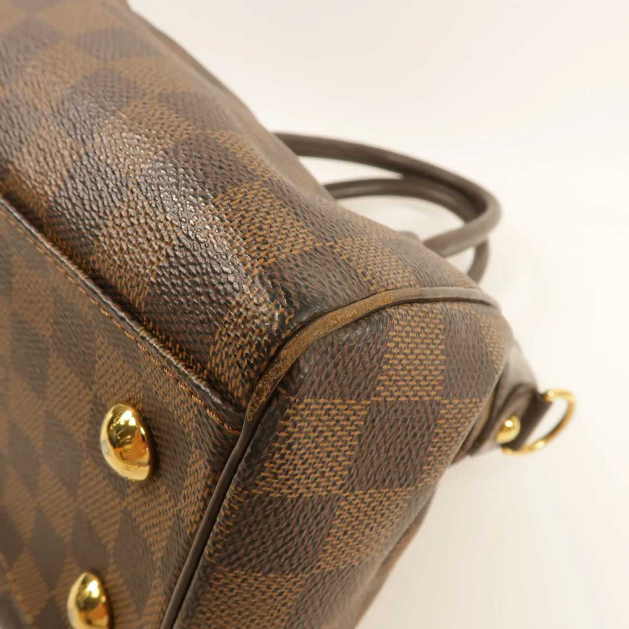 LOUIS VUITTON Trevi N51997 兩用包 塗層帆布 棕色 / Brown 塗層帆布 中古品C - 縮圖 6