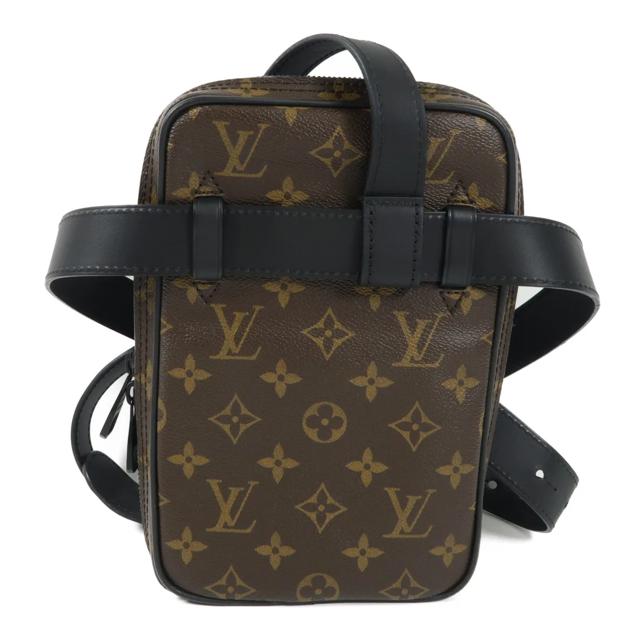 LOUIS VUITTON Utility M44428 肩背包 塗層帆布 棕色 / Brown 塗層帆布 中古品A - 縮圖 3