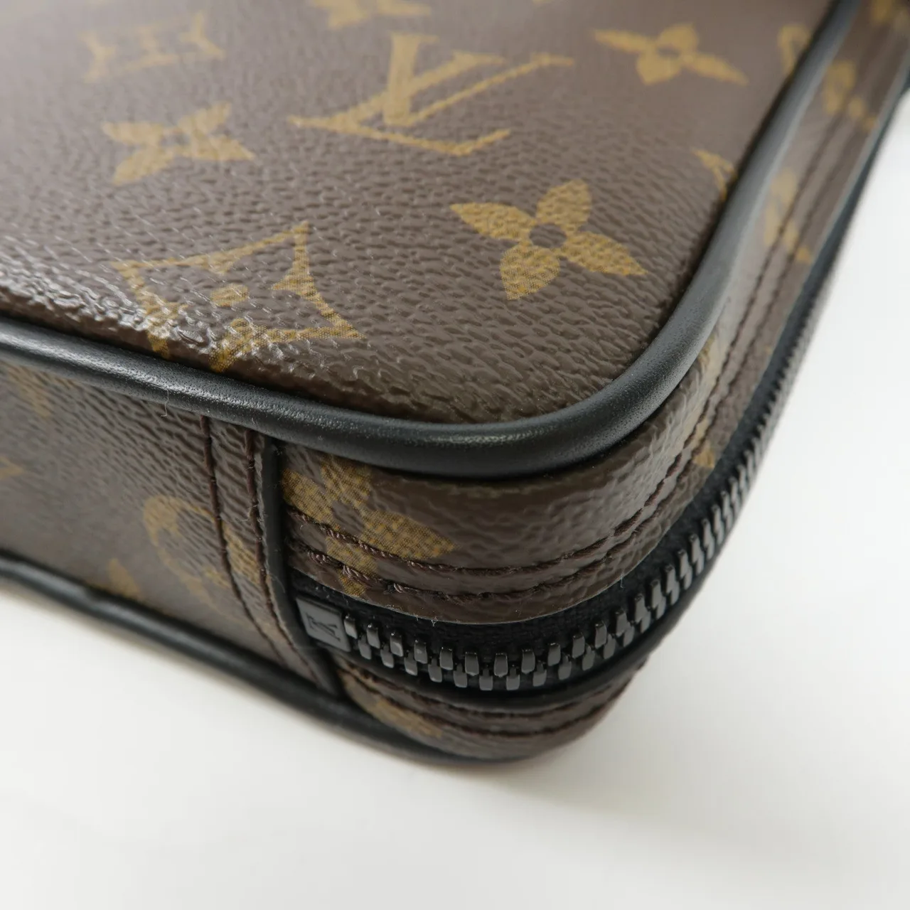 LOUIS VUITTON Utility M44428 肩背包 塗層帆布 棕色 / Brown 塗層帆布 中古品A - 縮圖 9