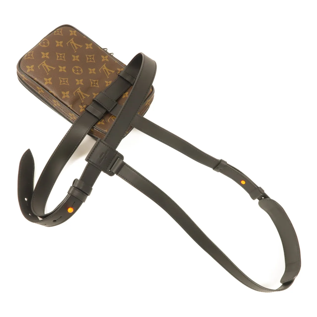 LOUIS VUITTON Utility M44428 肩背包 塗層帆布 棕色 / Brown 塗層帆布 中古品A - 縮圖 10