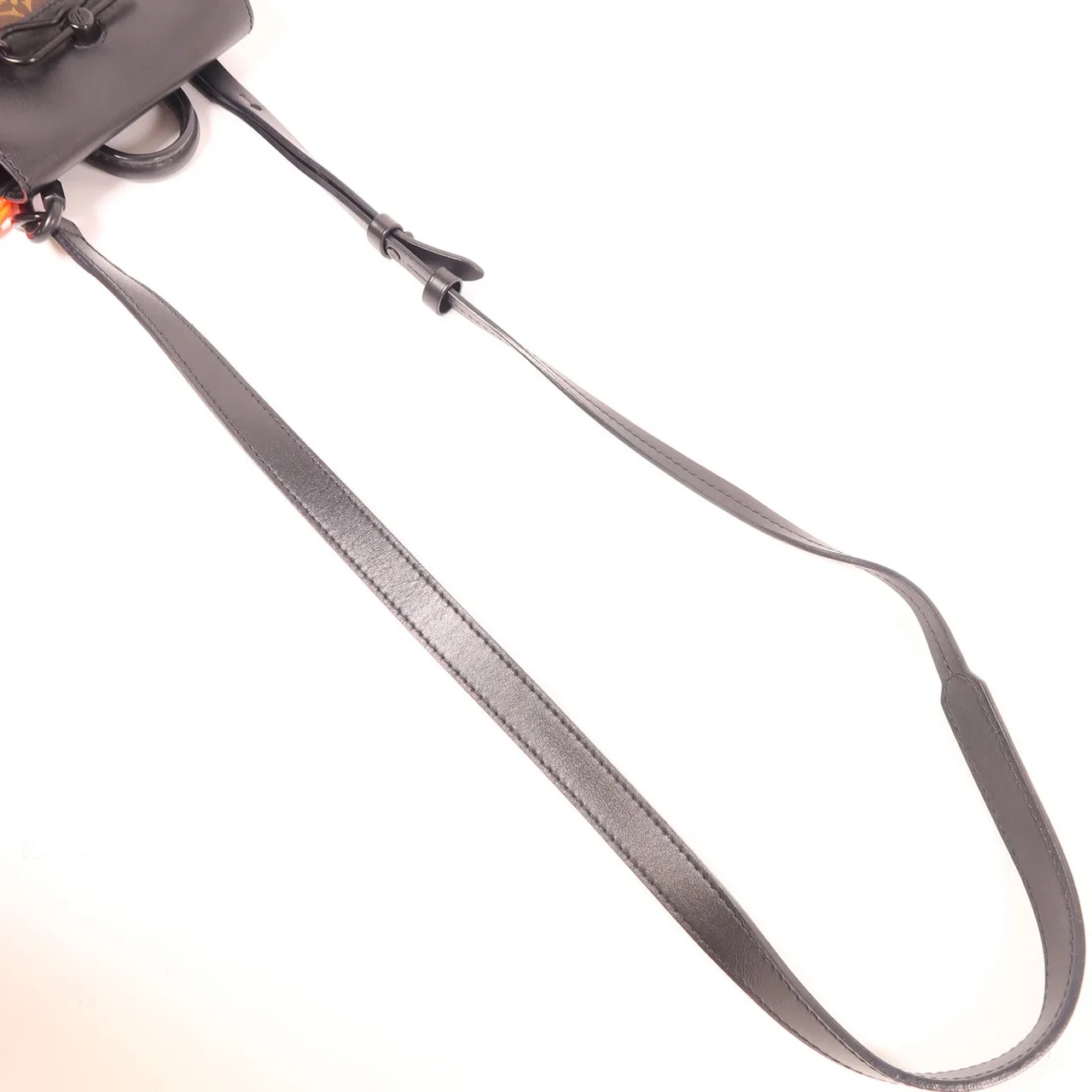 LOUIS VUITTON Steamer M80327 肩背包 塗層帆布 棕色 / 黑色 / Brown/Black 塗層帆布 中古品A - 縮圖 5