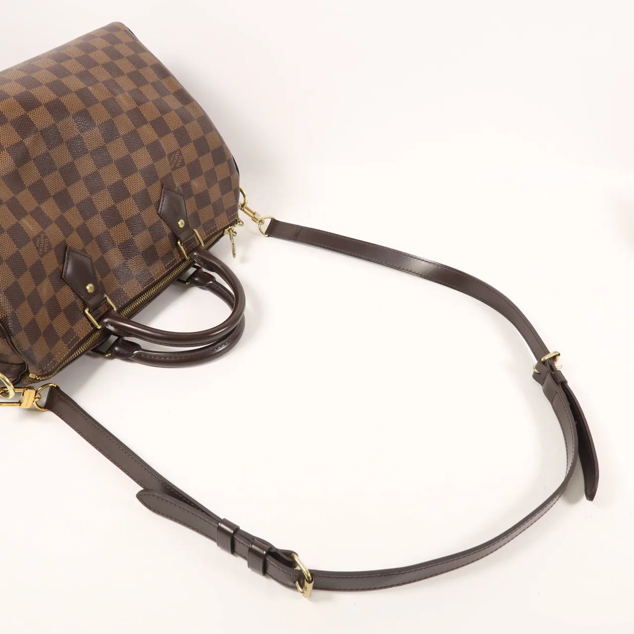 LOUIS VUITTON Speedy Bandouliere N41367 兩用包 塗層帆布 棕色 / Brown 塗層帆布 中古品A - 縮圖 5