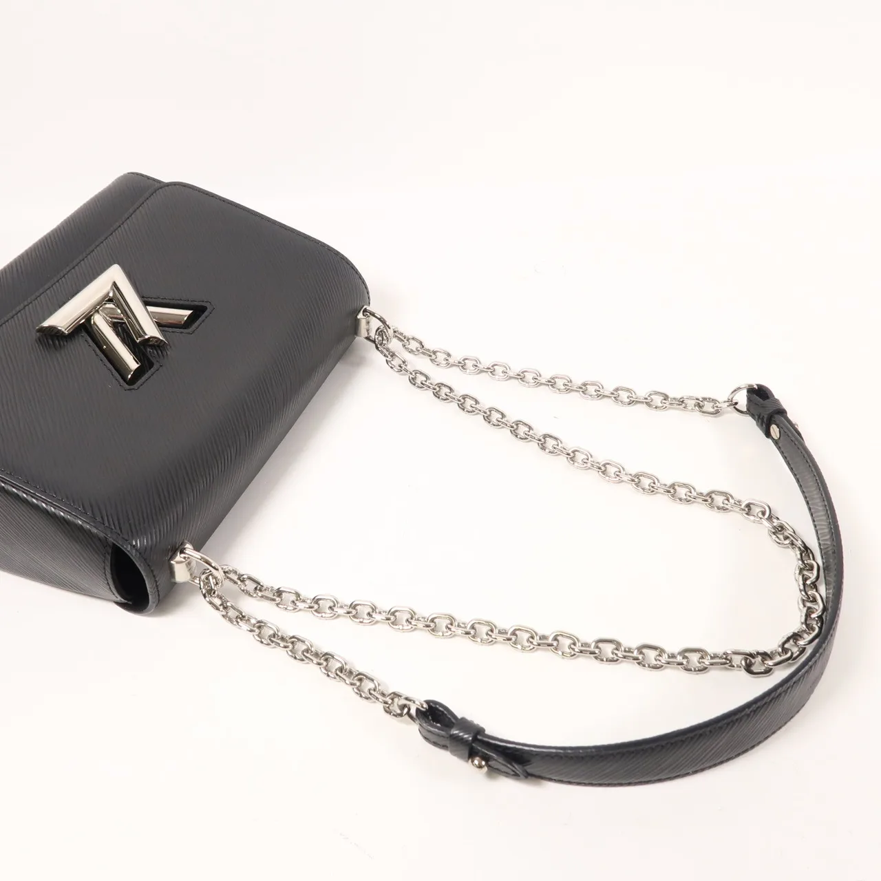 LOUIS VUITTON Twist M50282 肩背包 牛皮 黑色 / Black 牛皮 中古品B - 縮圖 7