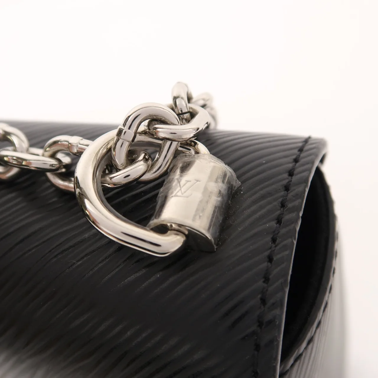 LOUIS VUITTON Twist M50282 肩背包 牛皮 黑色 / Black 牛皮 中古品B - 縮圖 9