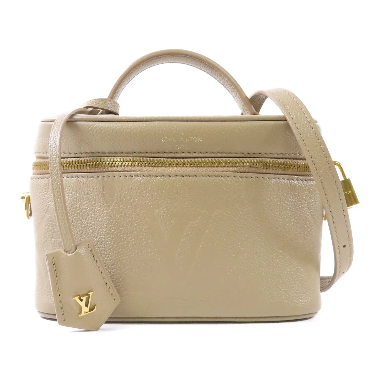 LOUIS VUITTON Vanity M45608 兩用包 牛皮 米色 / Milk Tea