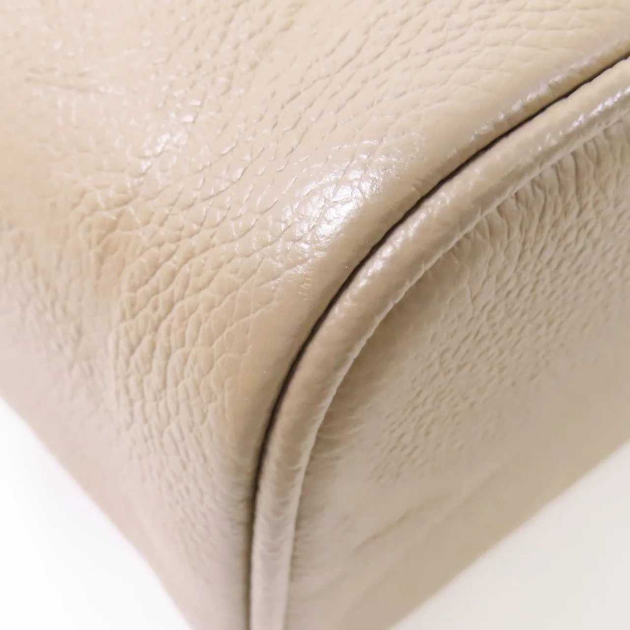 LOUIS VUITTON Vanity M45608 兩用包 牛皮 米色 / Milk Tea 牛皮 中古品A - 縮圖 9