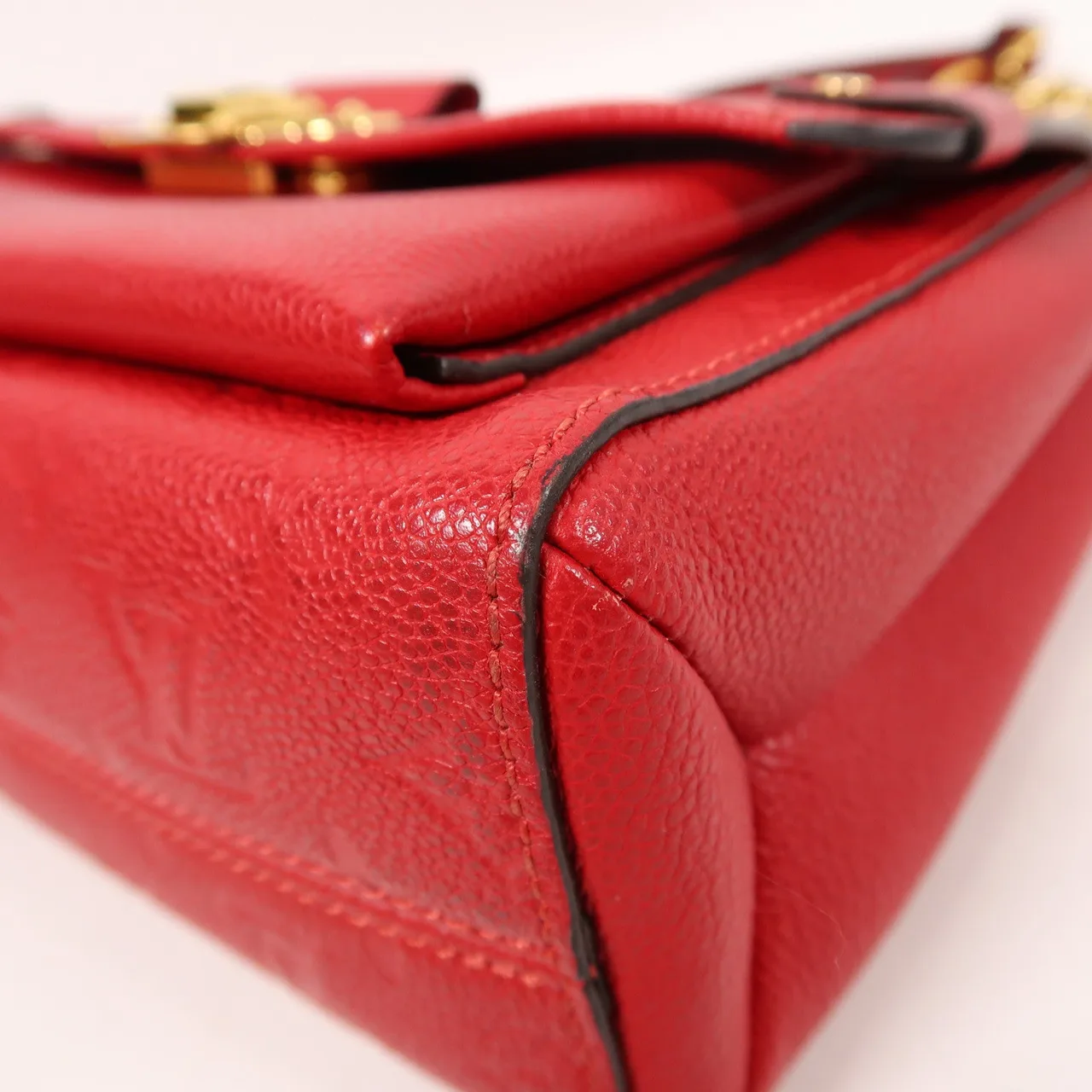 LOUIS VUITTON Vavin M44554 肩背包 牛皮 紅色 / Red 牛皮 中古品A - 縮圖 11