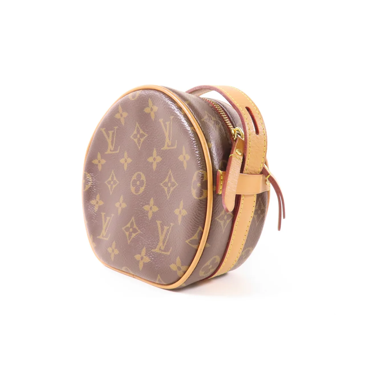 LOUIS VUITTON Boite Chapeau Souple M45578 肩背包 塗層帆布 棕色 / Brown 塗層帆布 中古品B - 縮圖 3