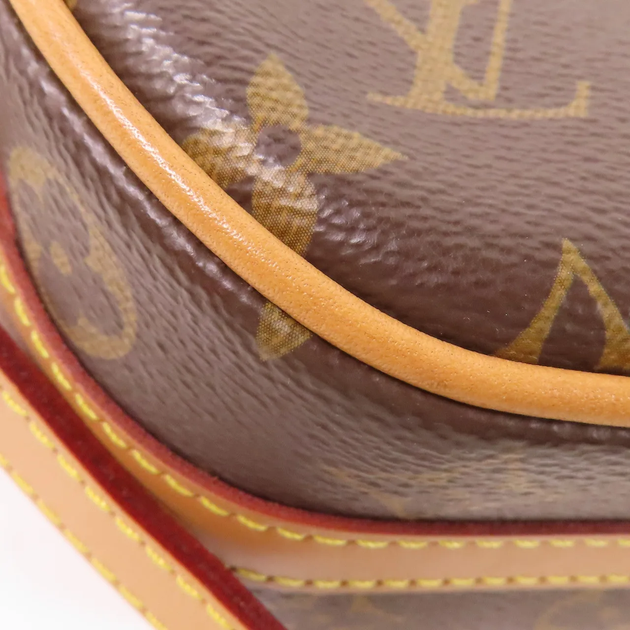 LOUIS VUITTON Boite Chapeau Souple M45578 肩背包 塗層帆布 棕色 / Brown 塗層帆布 中古品B - 縮圖 7