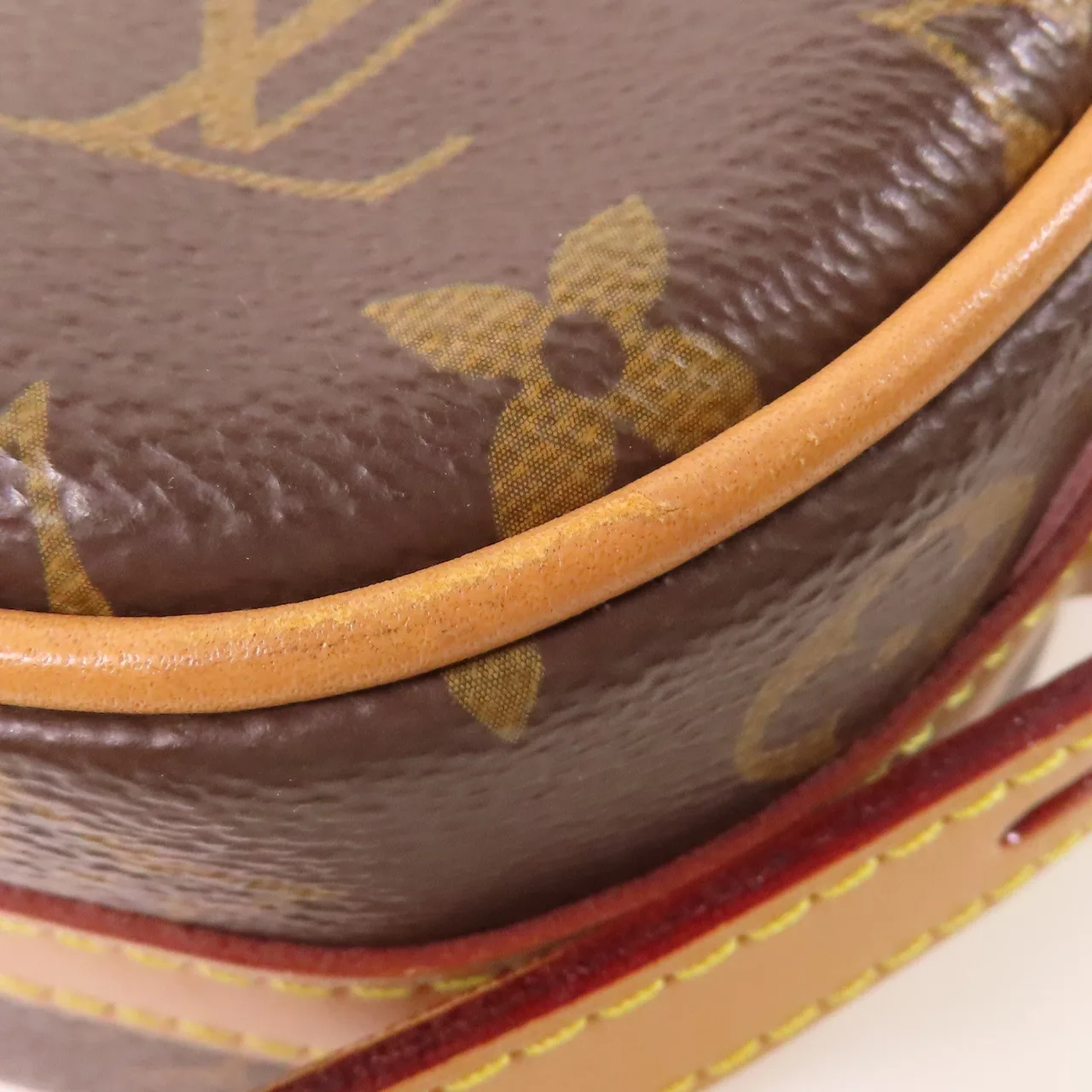 LOUIS VUITTON Boite Chapeau Souple M45578 肩背包 塗層帆布 棕色 / Brown 塗層帆布 中古品B - 縮圖 8