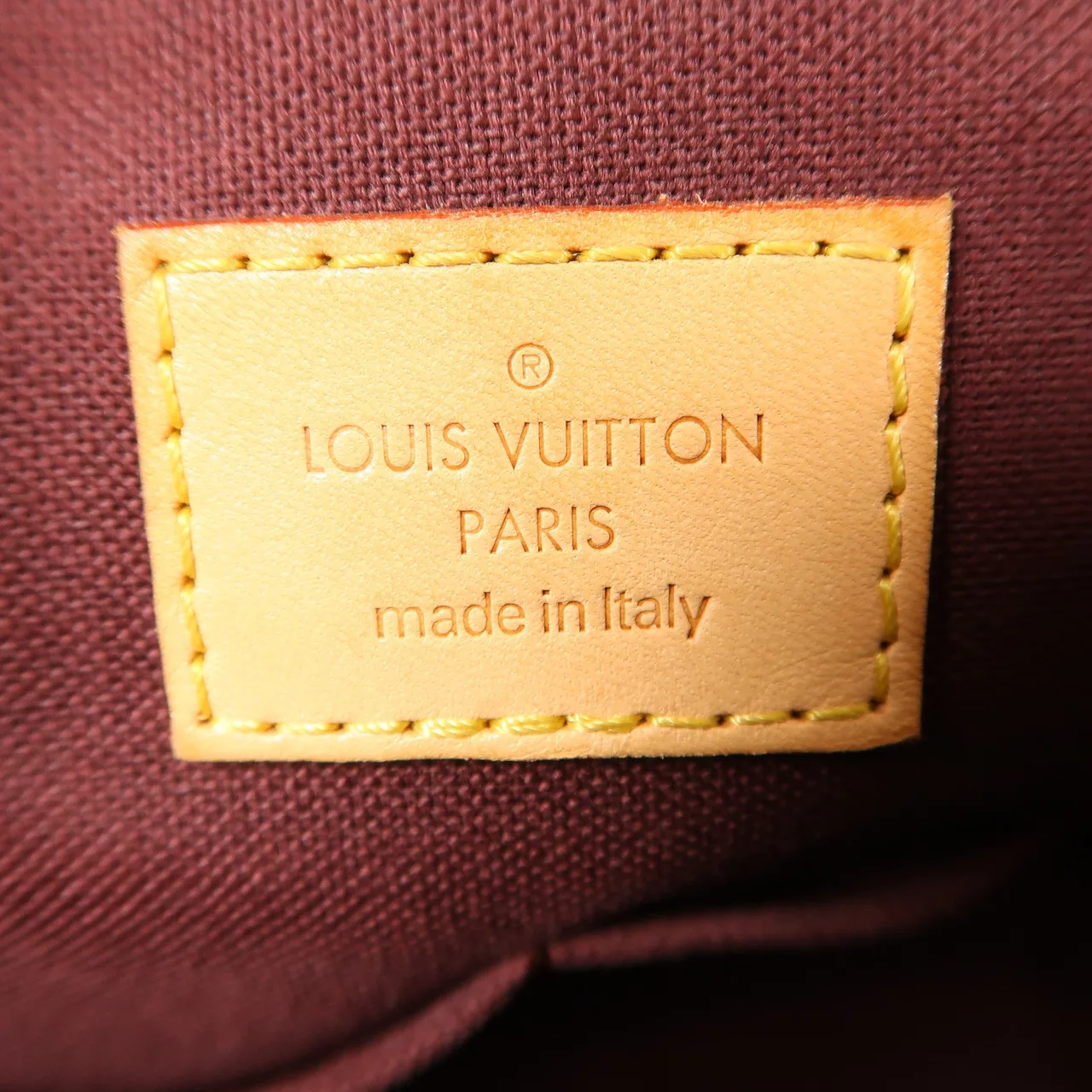 LOUIS VUITTON M48814 兩用包 塗層帆布 棕色 / Brown 塗層帆布 中古品A - 縮圖 11