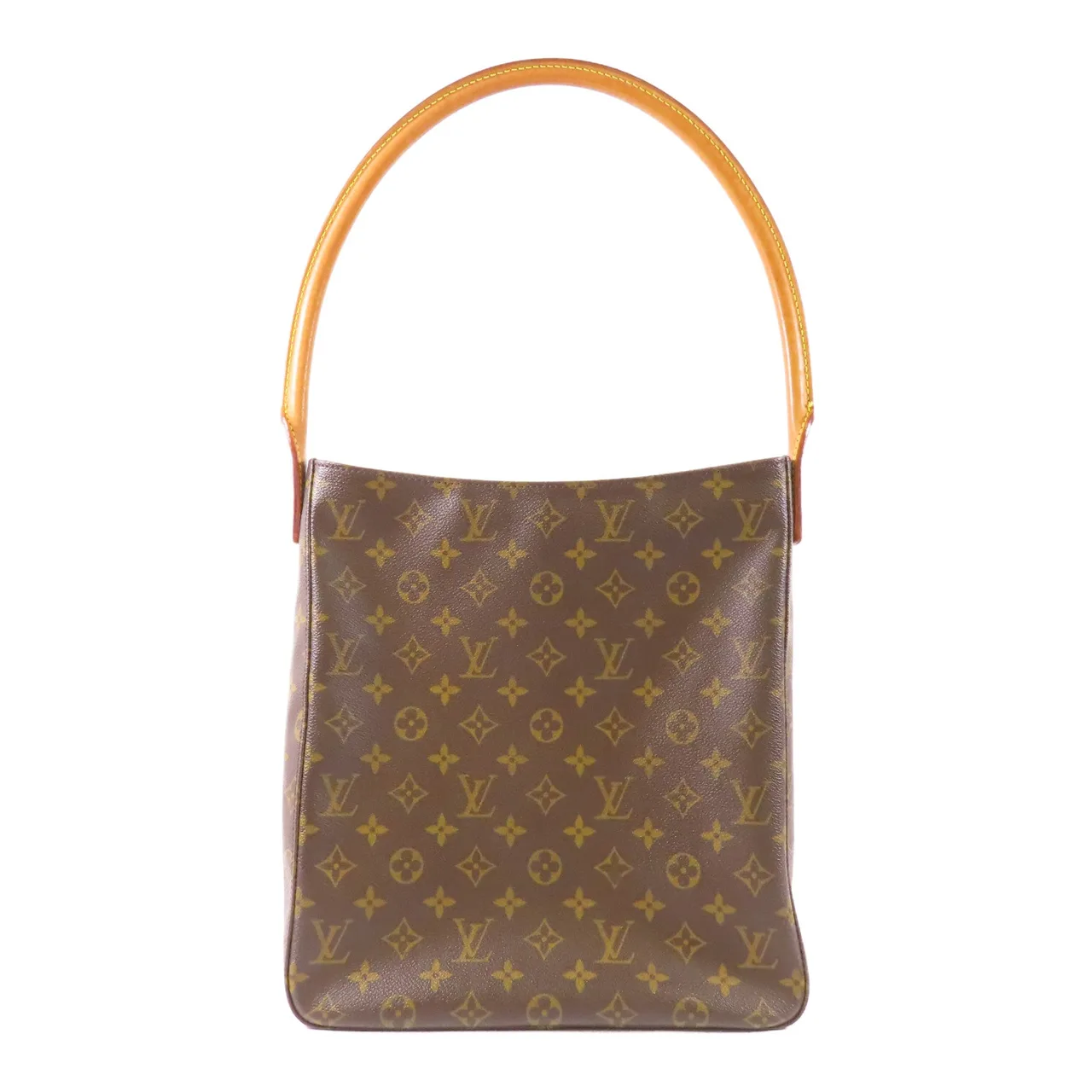 LOUIS VUITTON Loop M51145 肩背包 塗層帆布 棕色 / Brown 塗層帆布 中古品B - 縮圖 2