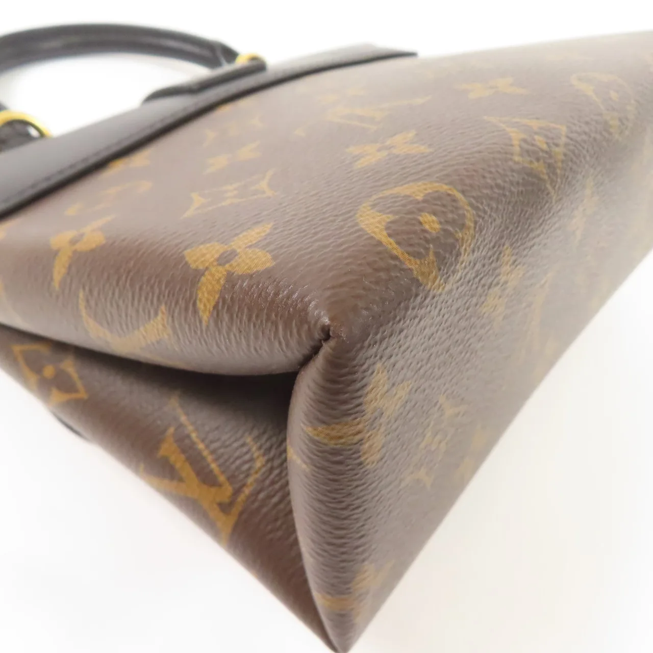 LOUIS VUITTON Locky M44141 兩用包 塗層帆布 棕色 / 黑色 / Black/Brown 塗層帆布 中古品B - 縮圖 8