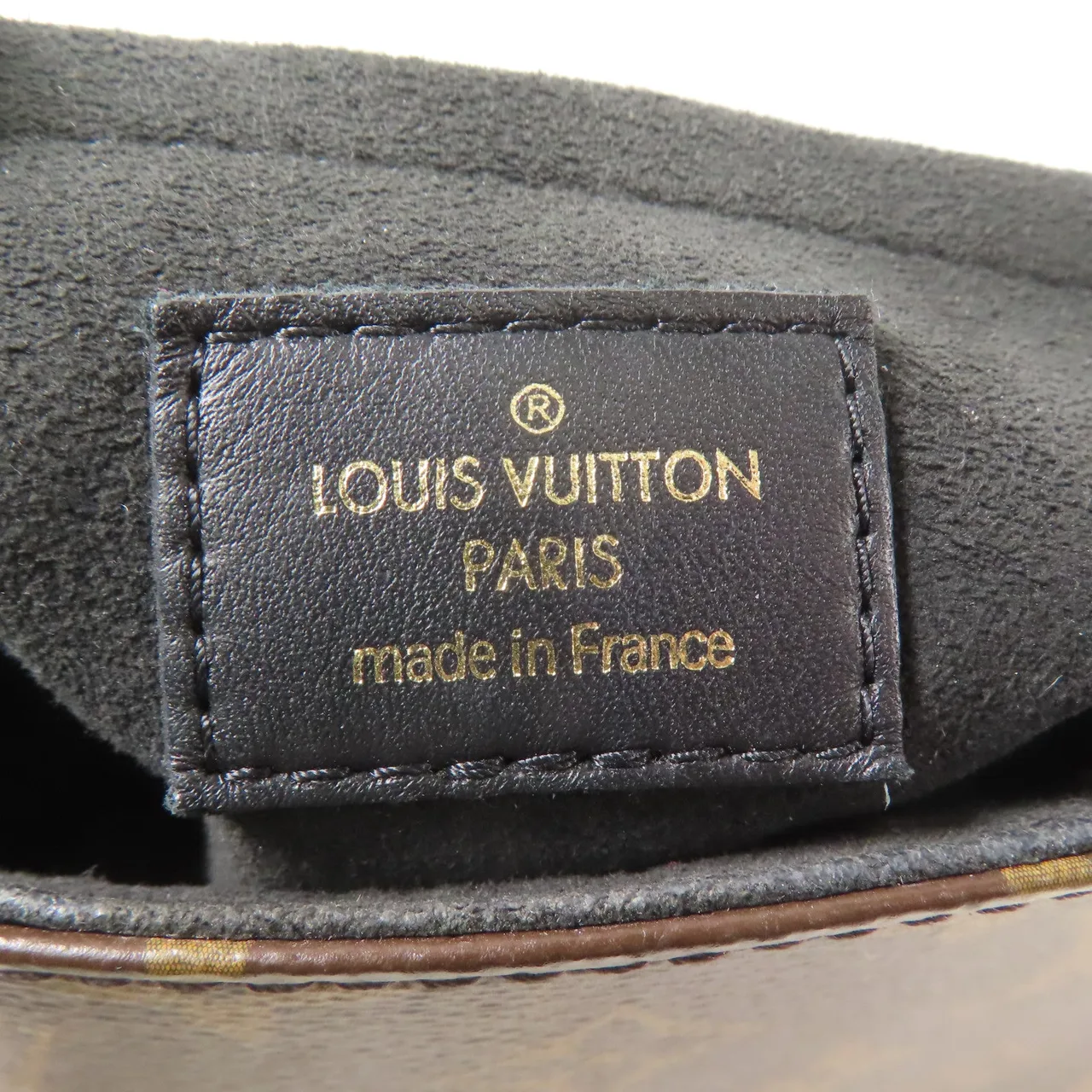 LOUIS VUITTON Locky M44141 兩用包 塗層帆布 棕色 / 黑色 / Black/Brown 塗層帆布 中古品B - 縮圖 11
