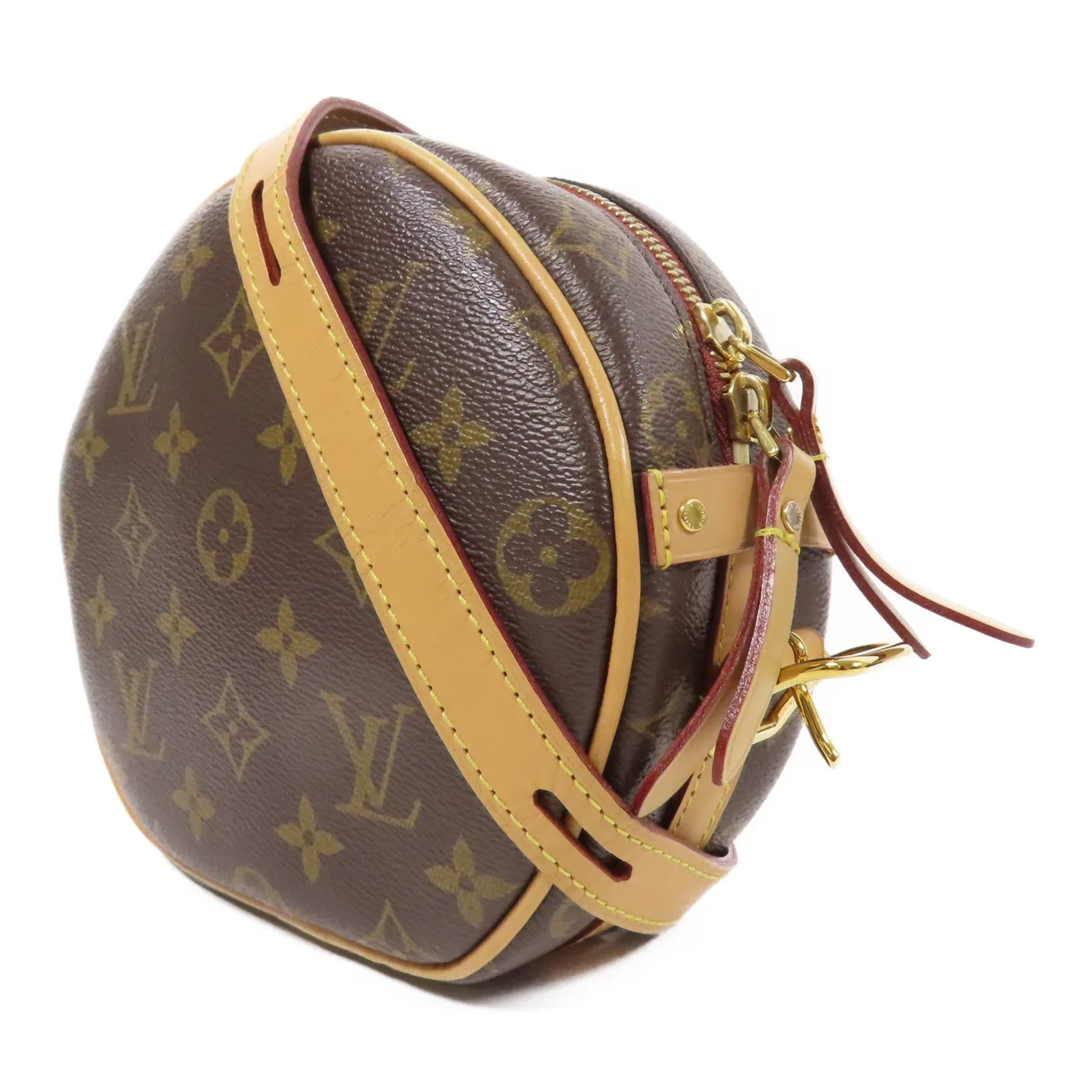 LOUIS VUITTON Boite Chapeau Souple M45578 肩背包 塗層帆布 棕色 / Brown 塗層帆布 中古品A - 縮圖 3