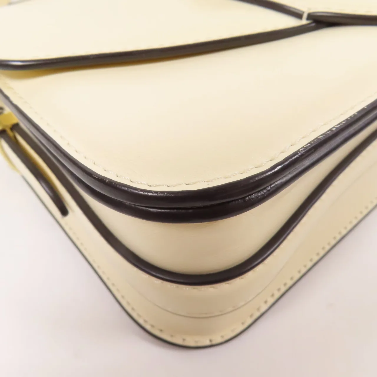 LOUIS VUITTON Pont 9 M55950 肩背包 牛皮 白色 / Ivory 牛皮 中古品B - 縮圖 5