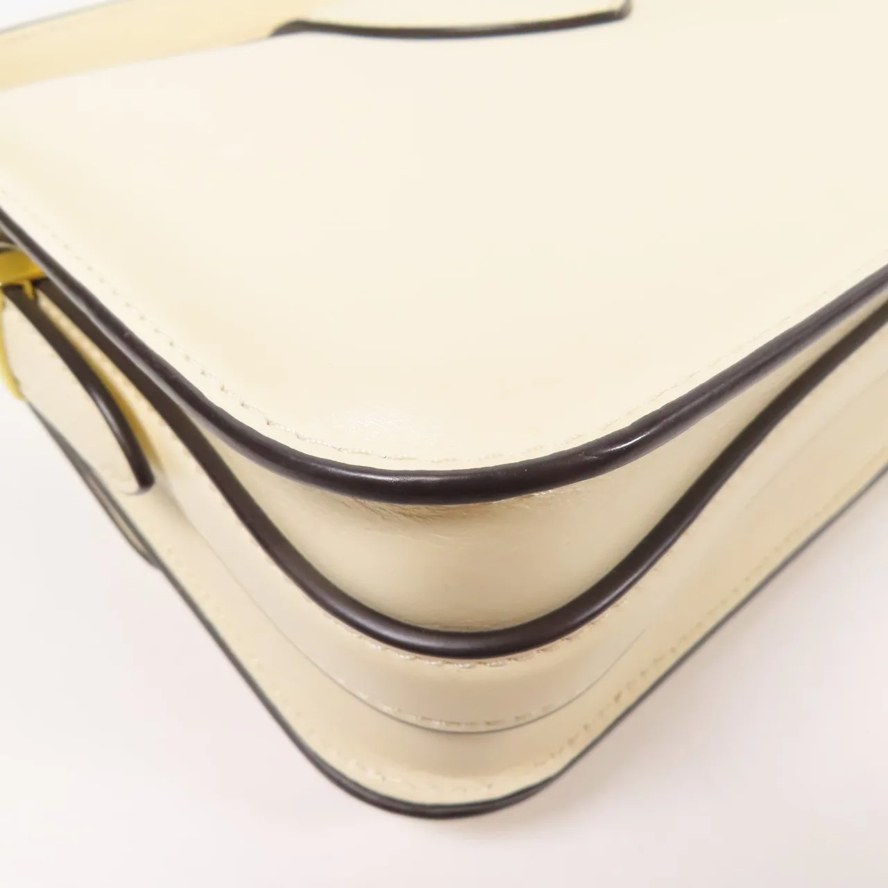 LOUIS VUITTON Pont 9 M55950 肩背包 牛皮 白色 / Ivory 牛皮 中古品B - 縮圖 7