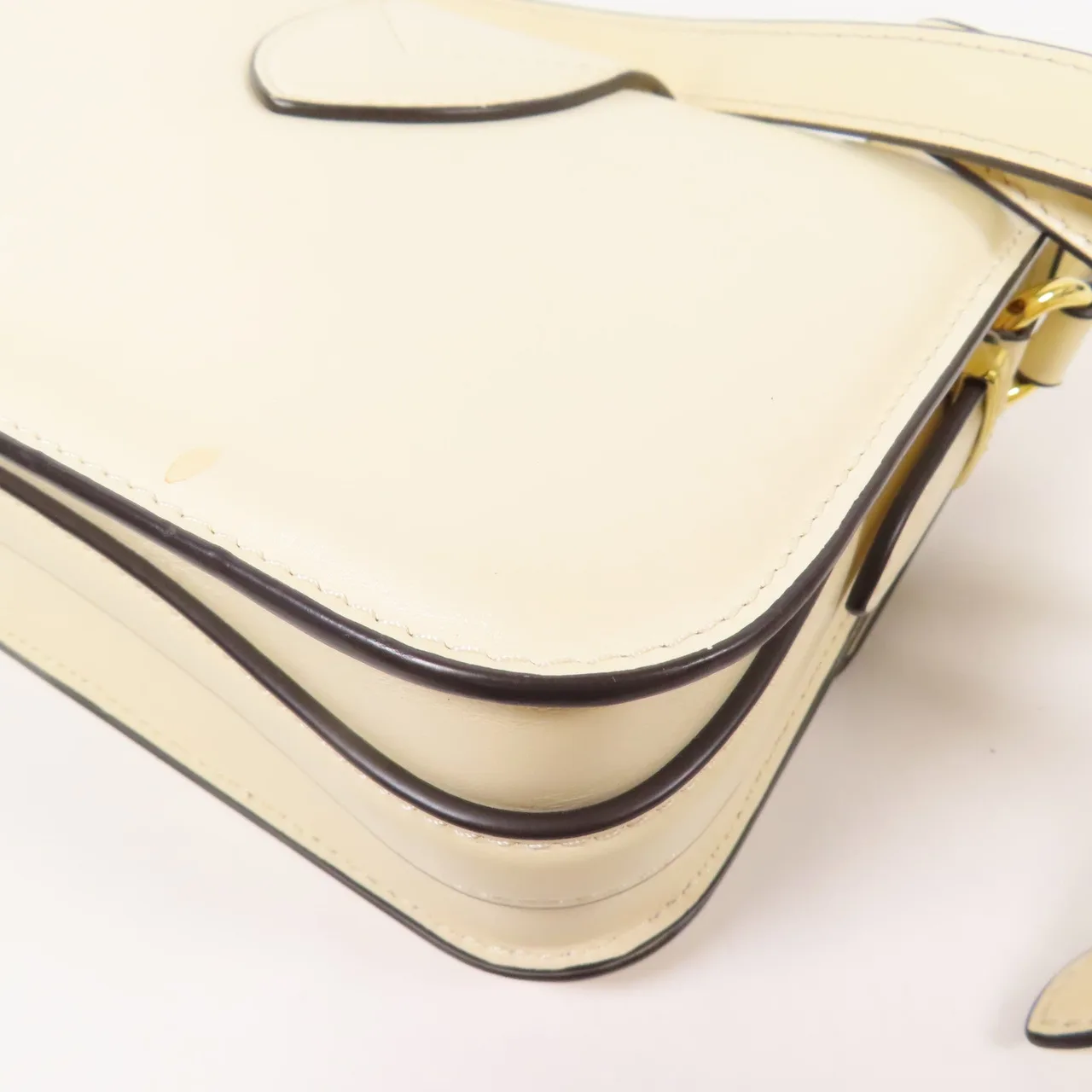 LOUIS VUITTON Pont 9 M55950 肩背包 牛皮 白色 / Ivory 牛皮 中古品B - 縮圖 8