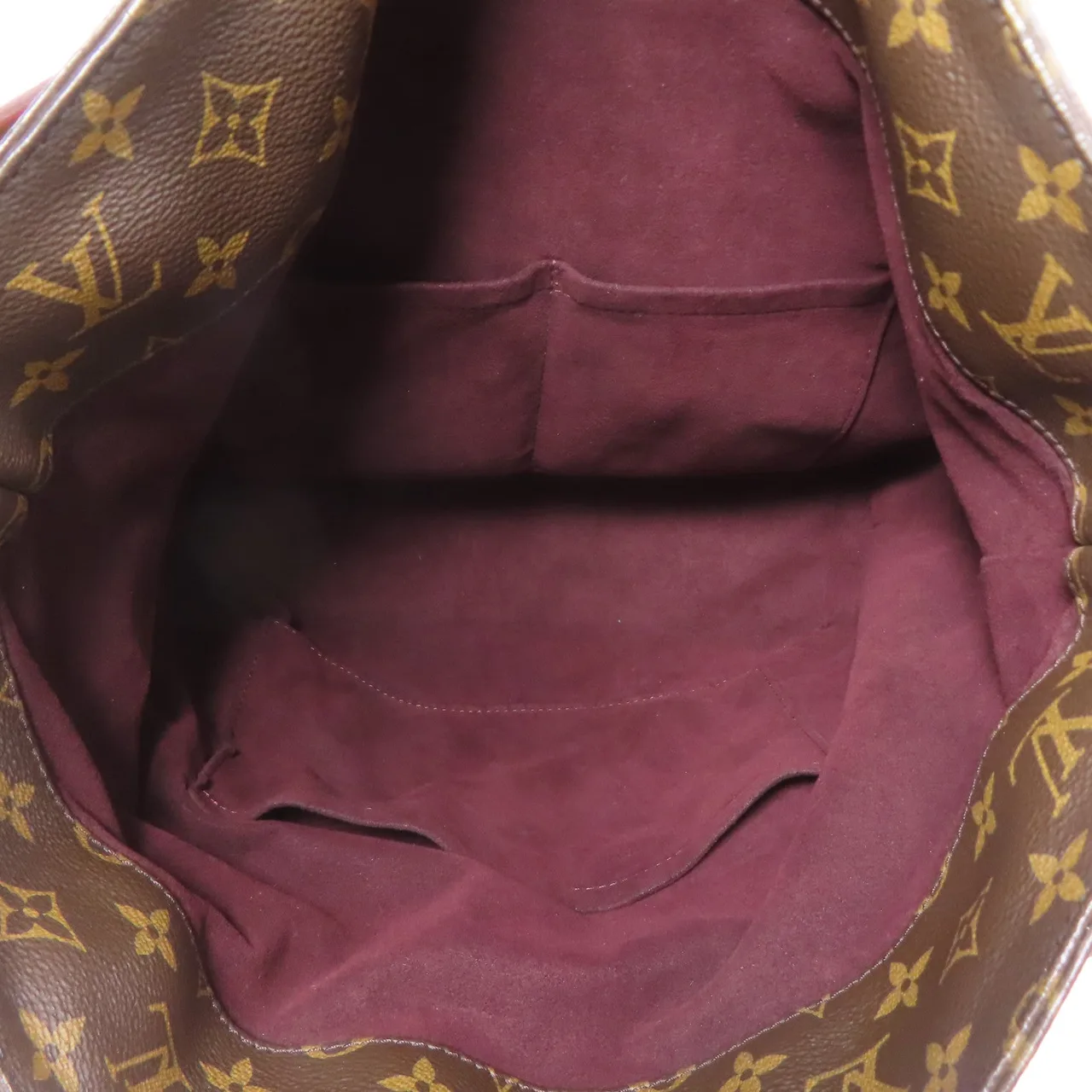 LOUIS VUITTON M41544 兩用包 塗層帆布 棕色 / Brown 塗層帆布 中古品B - 縮圖 5