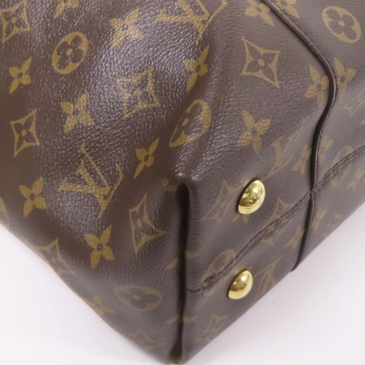 LOUIS VUITTON M41544 兩用包 塗層帆布 棕色 / Brown 塗層帆布 中古品B - 縮圖 9