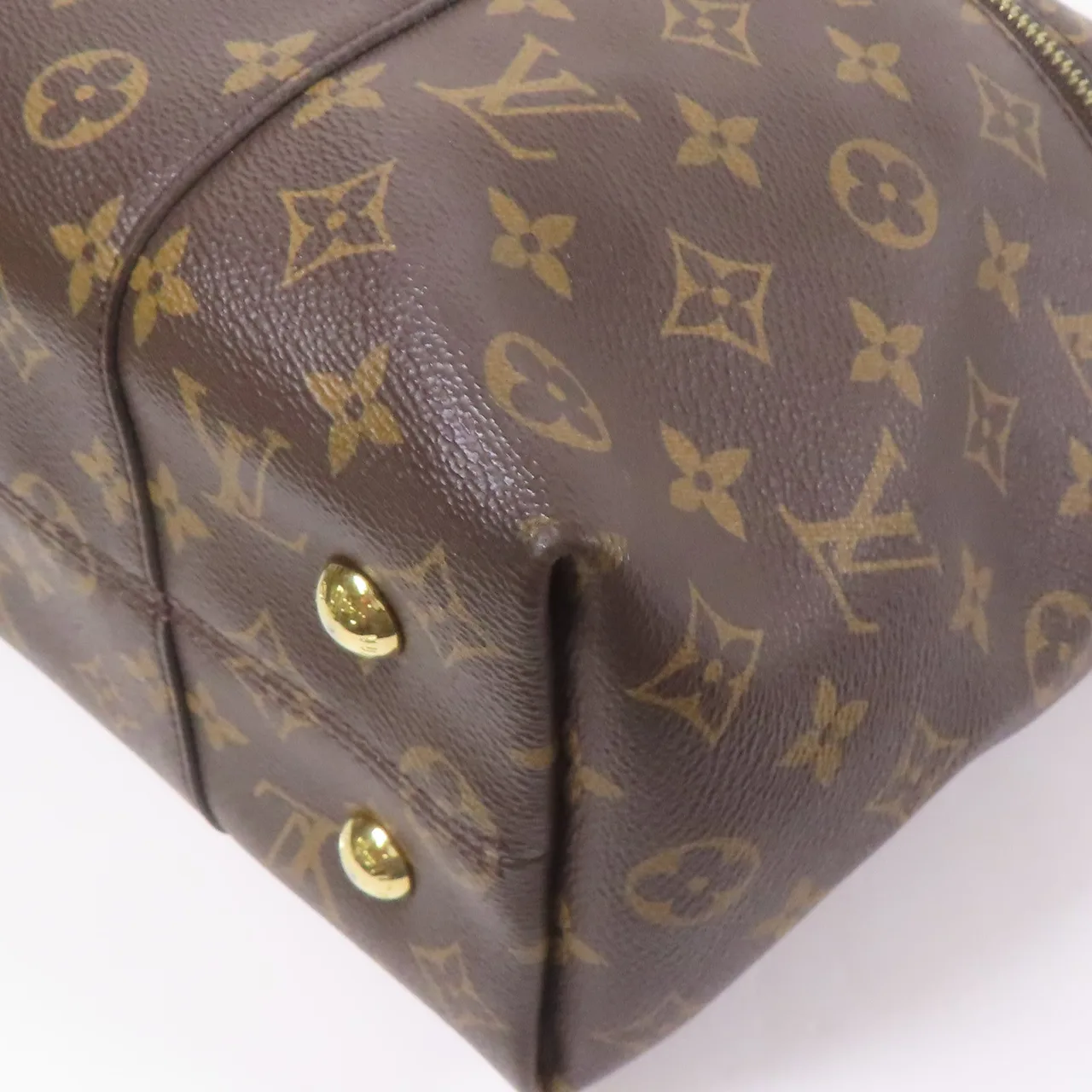 LOUIS VUITTON M41544 兩用包 塗層帆布 棕色 / Brown 塗層帆布 中古品B - 縮圖 10