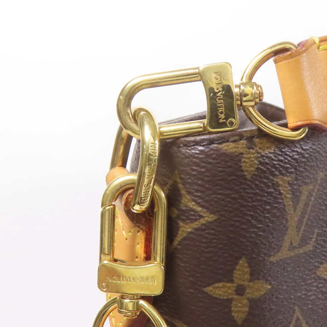 LOUIS VUITTON M41544 兩用包 塗層帆布 棕色 / Brown 塗層帆布 中古品B - 縮圖 13