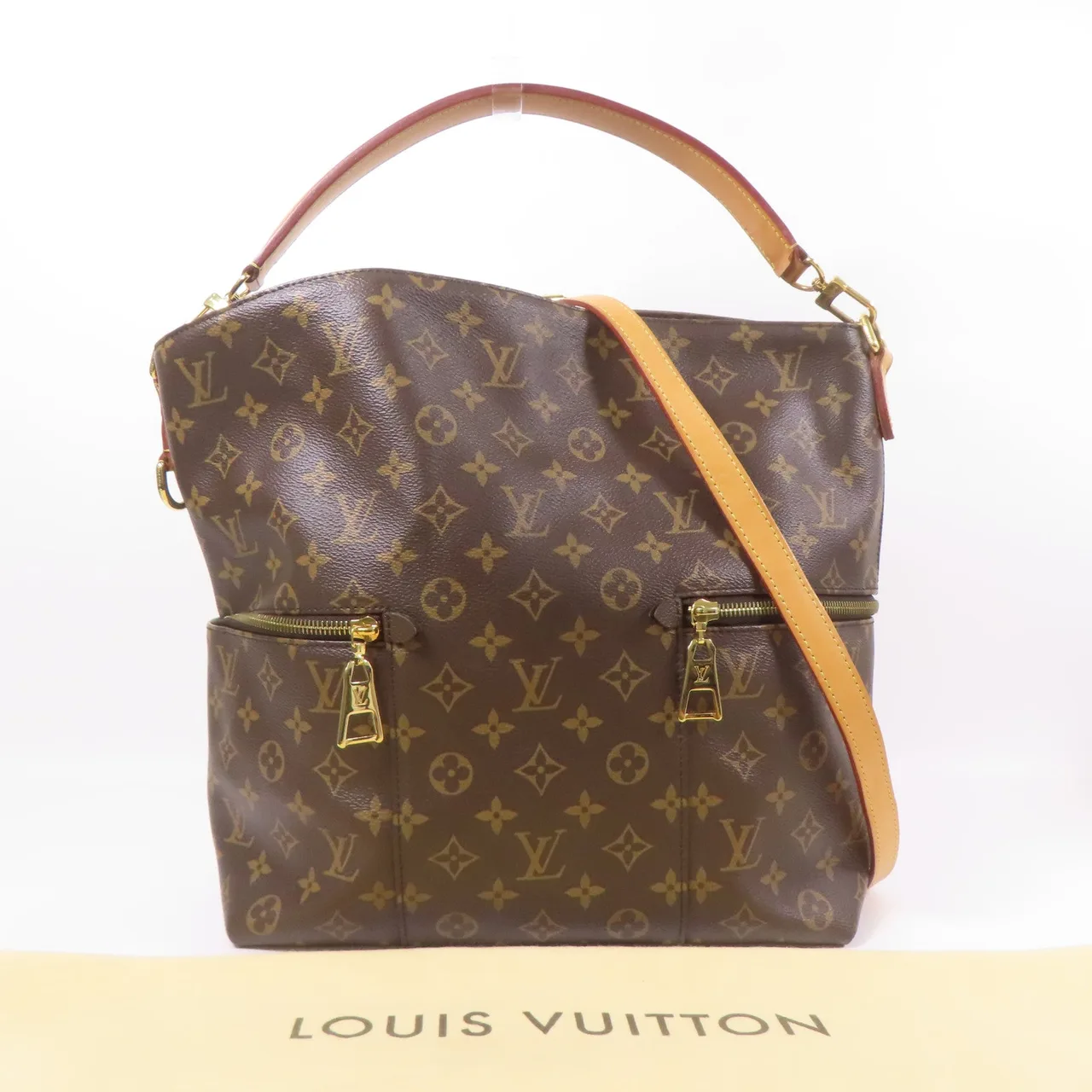 LOUIS VUITTON M41544 兩用包 塗層帆布 棕色 / Brown 塗層帆布 中古品B - 縮圖 15
