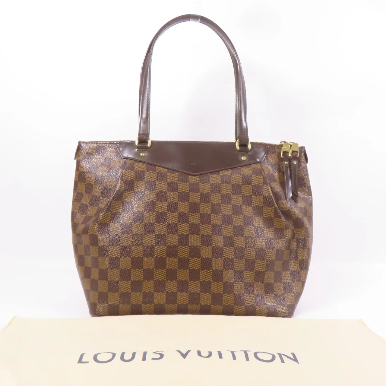 LOUIS VUITTON Westminster N41103 肩背包 塗層帆布 棕色 / Brown 塗層帆布 中古品B - 縮圖 15