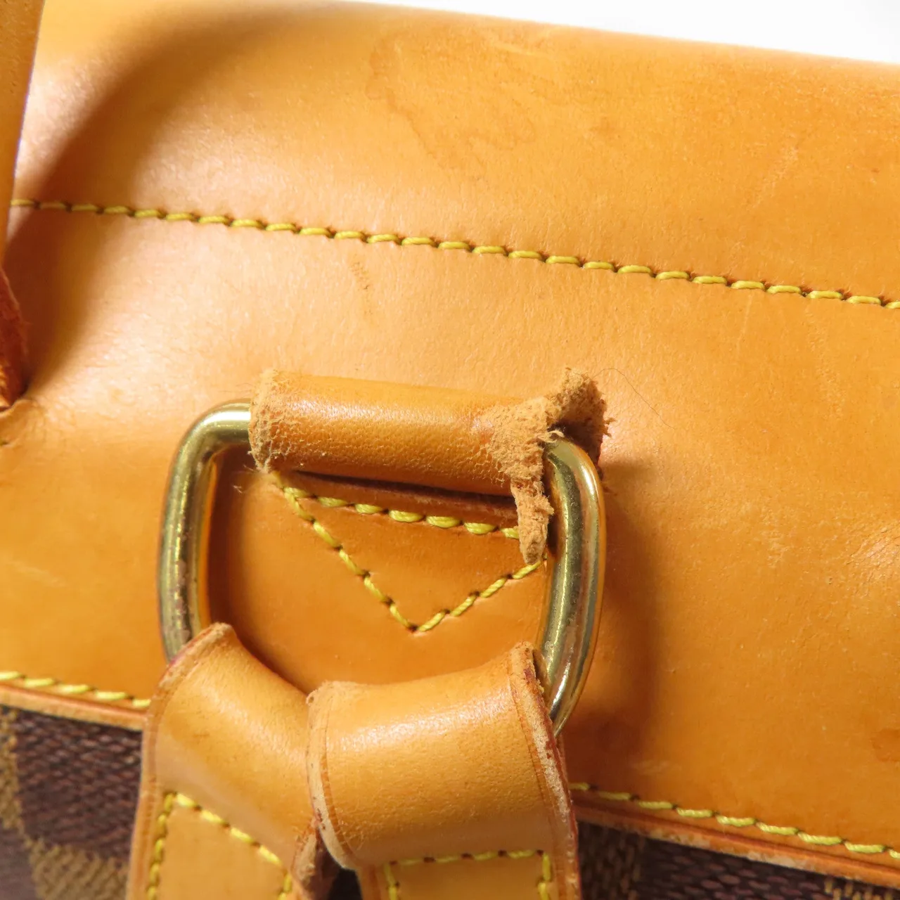 LOUIS VUITTON N99038 背包 塗層帆布 棕色 / Brown 塗層帆布 中古品C - 縮圖 9