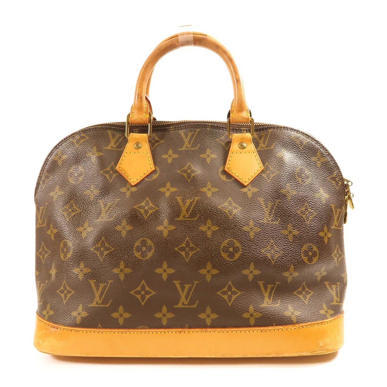 LOUIS VUITTON Alma M51130 手提包 塗層帆布 棕色 / Marron 塗層帆布 中古品C - 縮圖 2