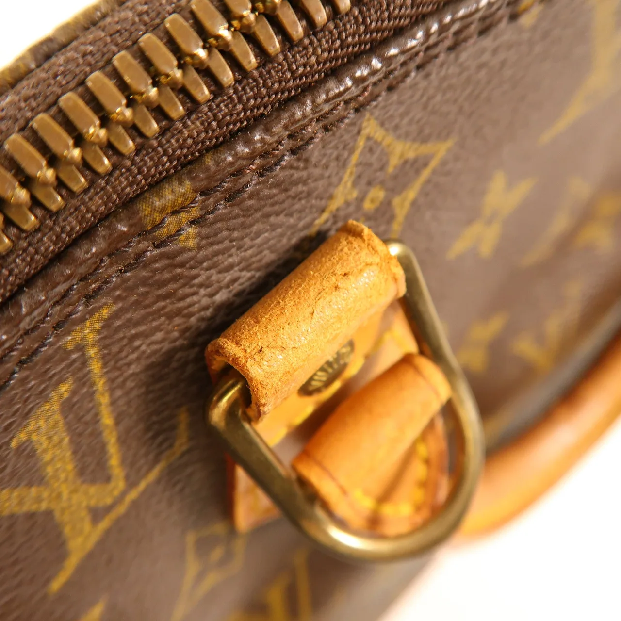 LOUIS VUITTON Alma M51130 手提包 塗層帆布 棕色 / Marron 塗層帆布 中古品C - 縮圖 18