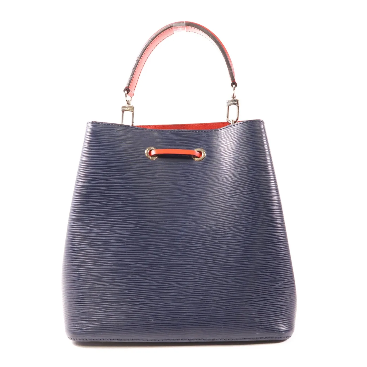 LOUIS VUITTON NeoNoe M54367 兩用包 牛皮 海軍藍 / Indigo/Coquelicot 牛皮 中古品C - 縮圖 2