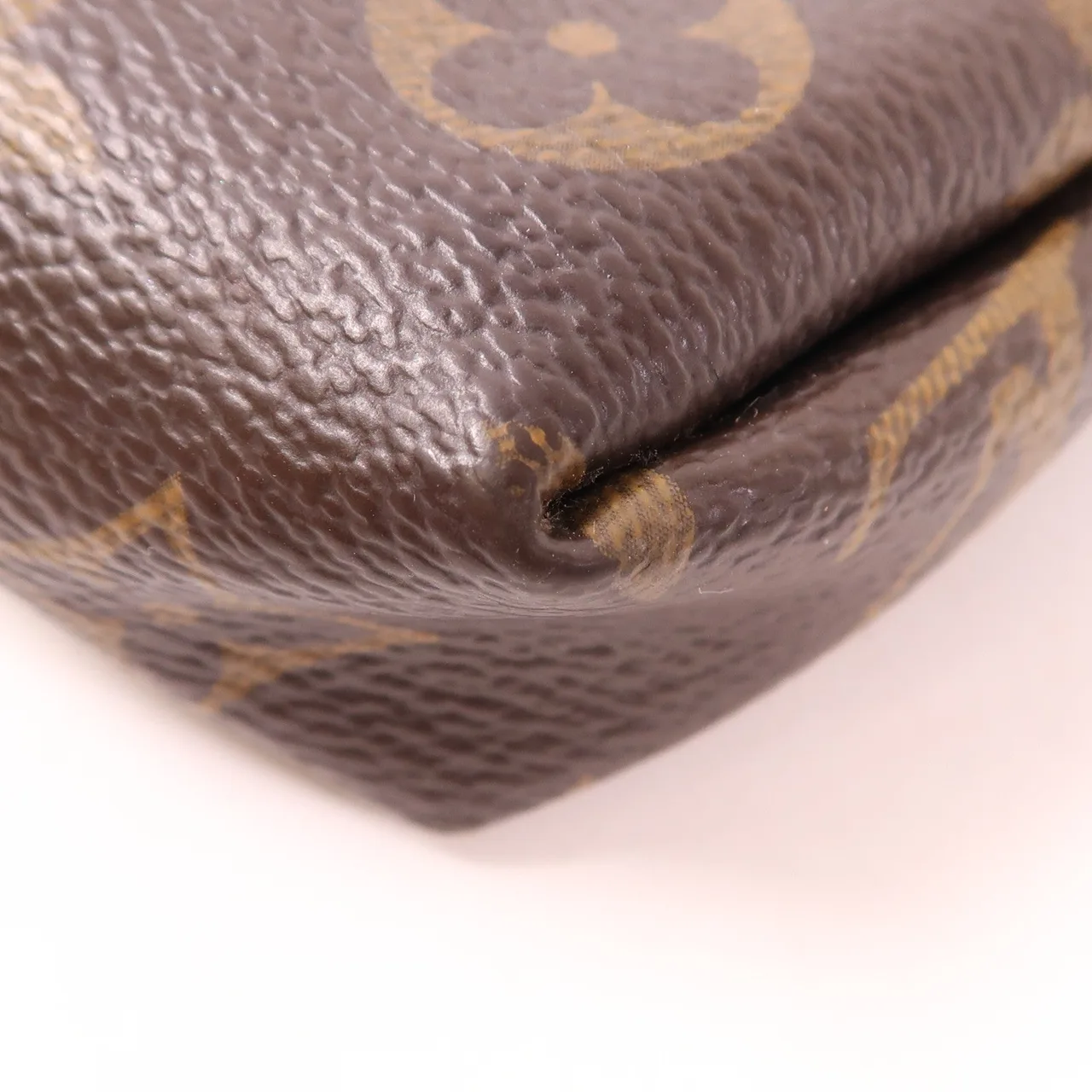 LOUIS VUITTON Pallas M41639 肩背包 塗層帆布 棕色 / 黑色 / Brown 塗層帆布 中古品C - 縮圖 11