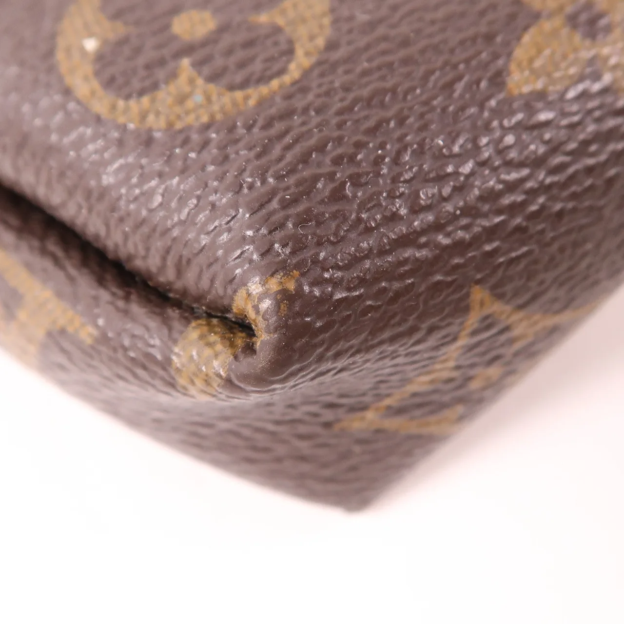 LOUIS VUITTON Pallas M41639 肩背包 塗層帆布 棕色 / 黑色 / Brown 塗層帆布 中古品C - 縮圖 12