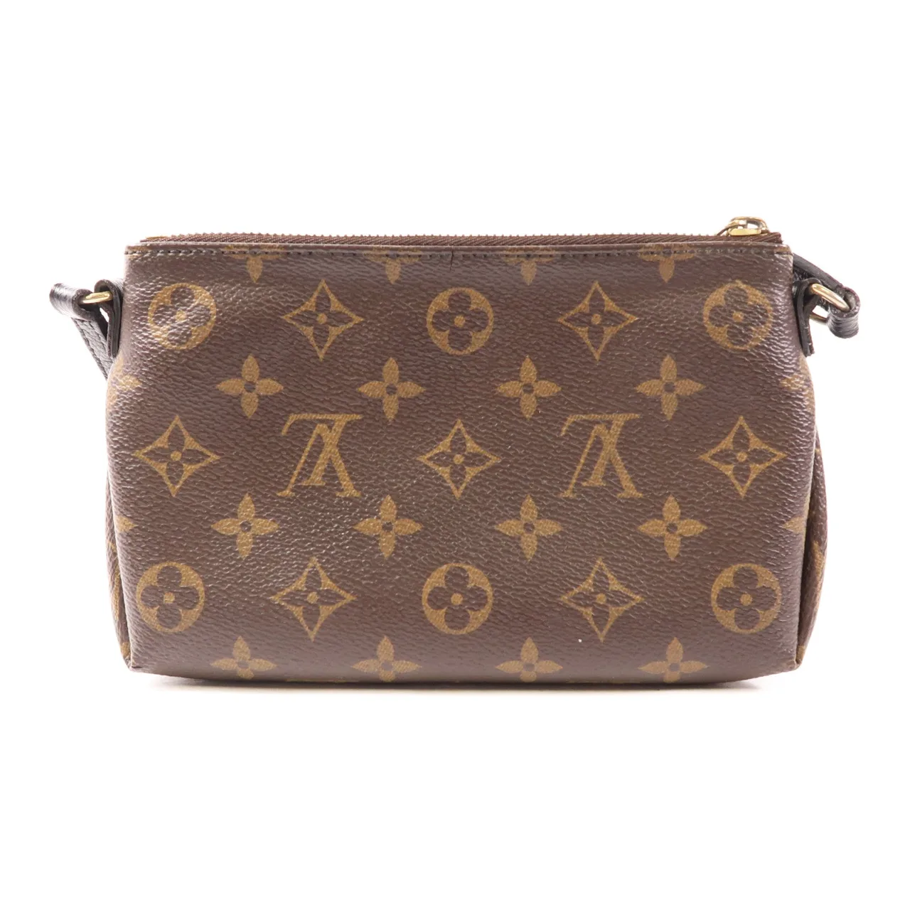LOUIS VUITTON Pallas M41639 肩背包 塗層帆布 棕色 / Brown 塗層帆布 中古品C - 縮圖 2