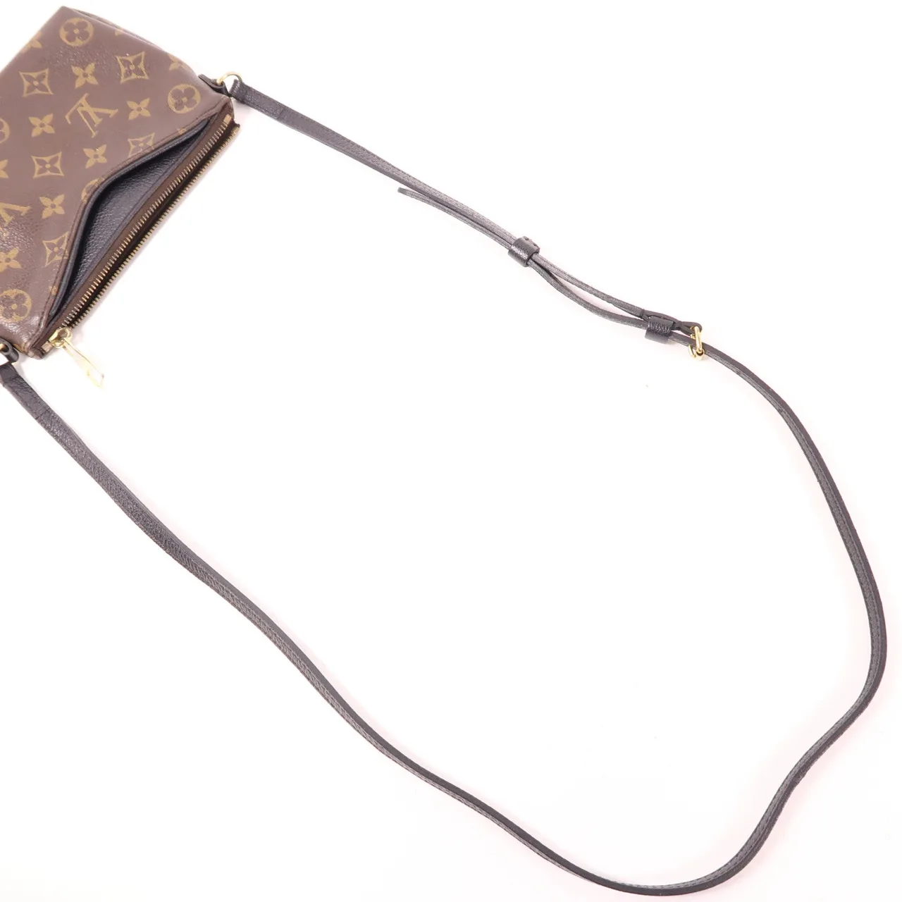 LOUIS VUITTON Pallas M41639 肩背包 塗層帆布 棕色 / Brown 塗層帆布 中古品C - 縮圖 8
