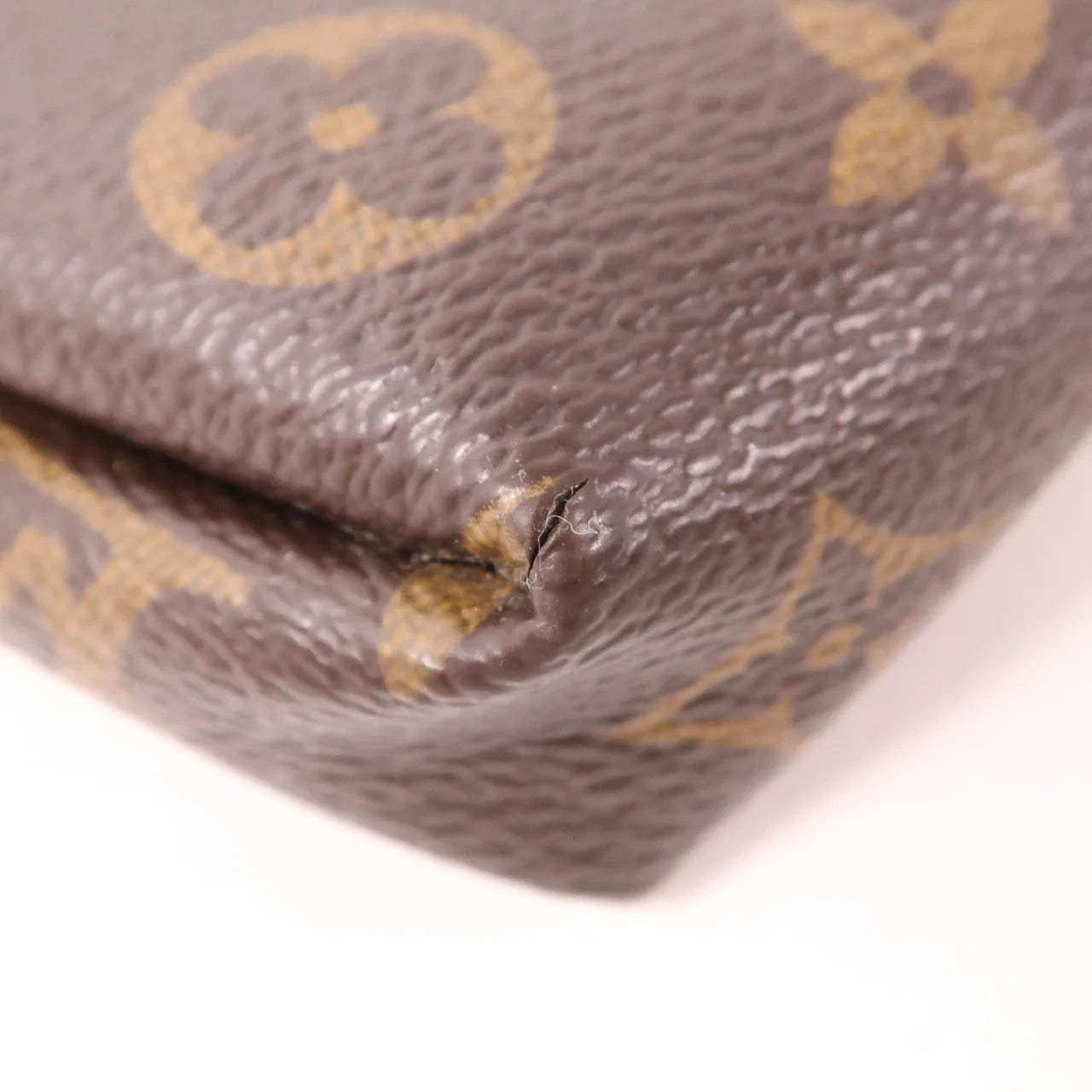 LOUIS VUITTON Pallas M41639 肩背包 塗層帆布 棕色 / Brown 塗層帆布 中古品C - 縮圖 12