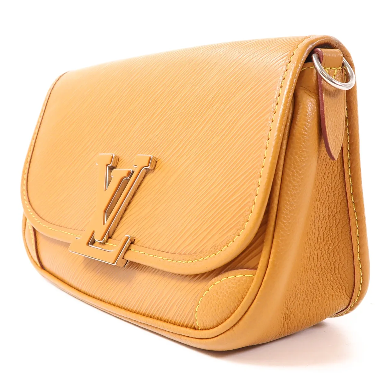 LOUIS VUITTON Buci M59459 肩背包 牛皮 棕色 / Gold Honey 牛皮 中古品A - 縮圖 3