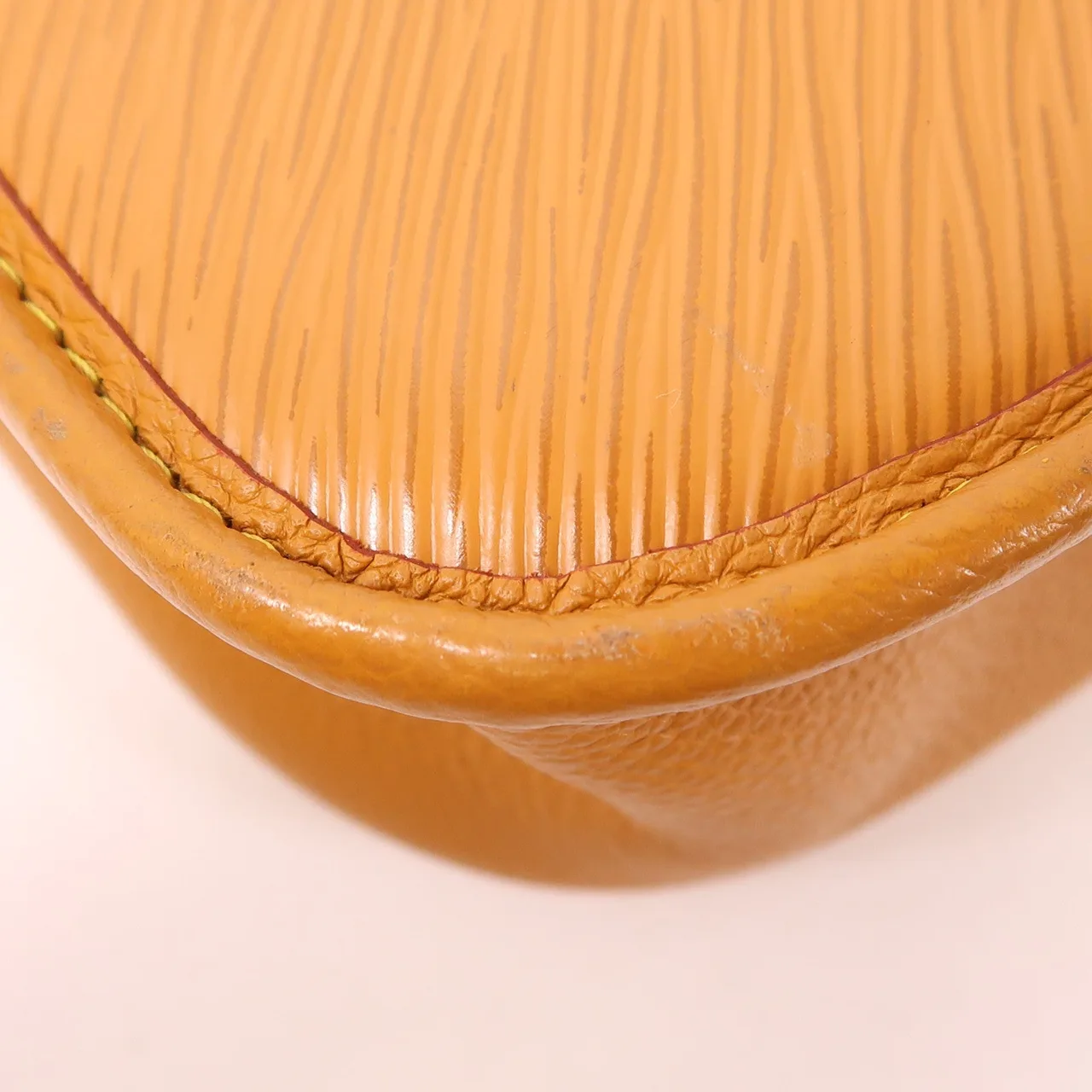 LOUIS VUITTON Buci M59459 肩背包 牛皮 棕色 / Gold Honey 牛皮 中古品A - 縮圖 11