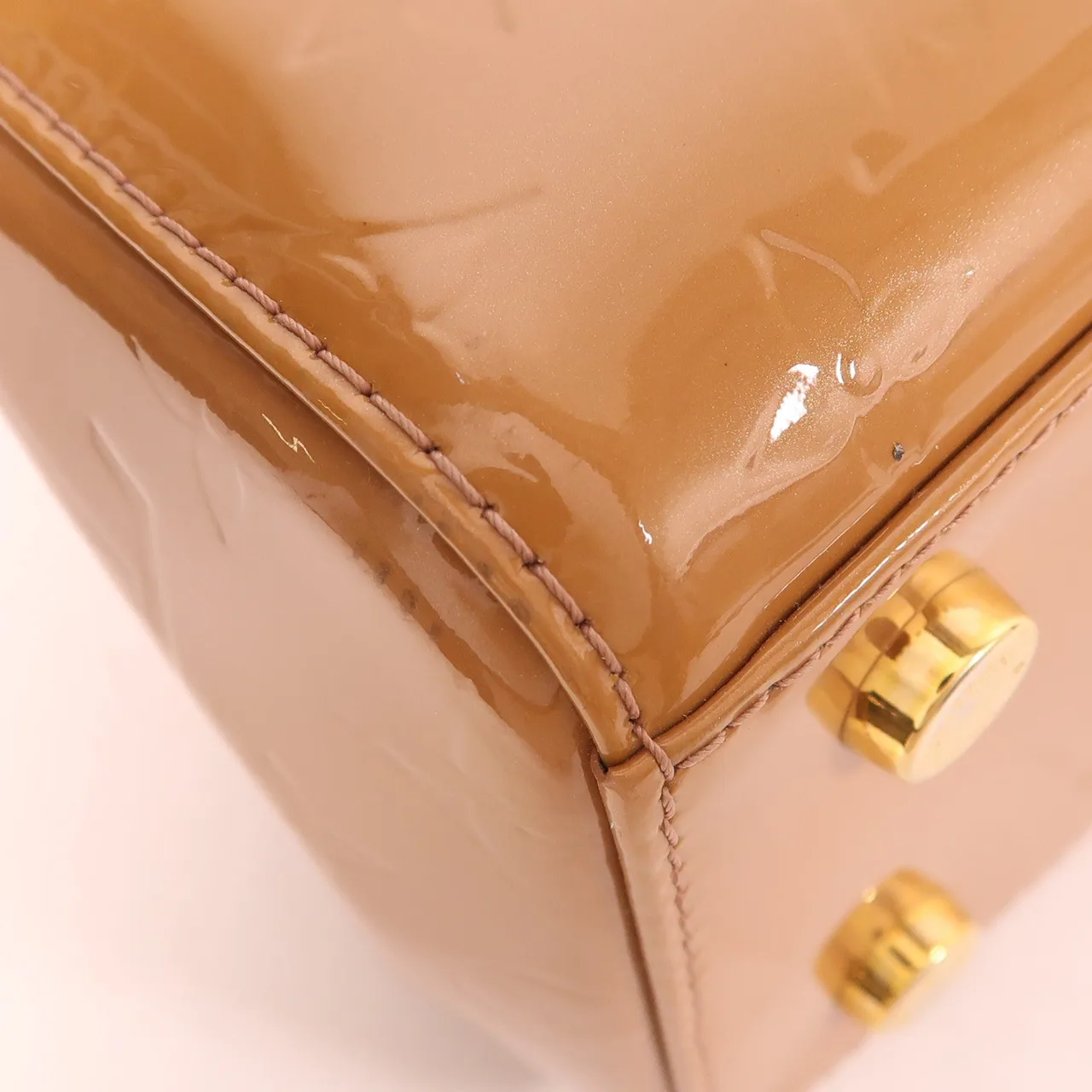 LOUIS VUITTON Brea M91588 兩用包 皮革 米色 / Beige 皮革 中古品B - 縮圖 10