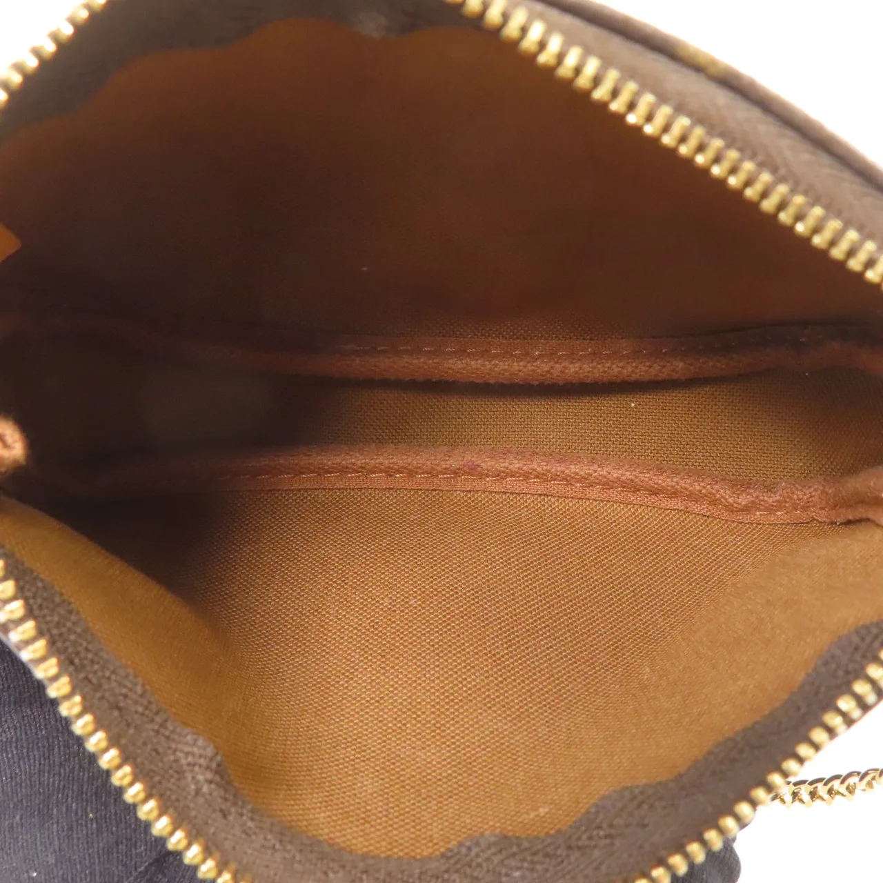 LOUIS VUITTON Pochette Accessoires M58009 化妝箱包 塗層帆布 棕色 / Brown 塗層帆布 中古品B - 縮圖 5