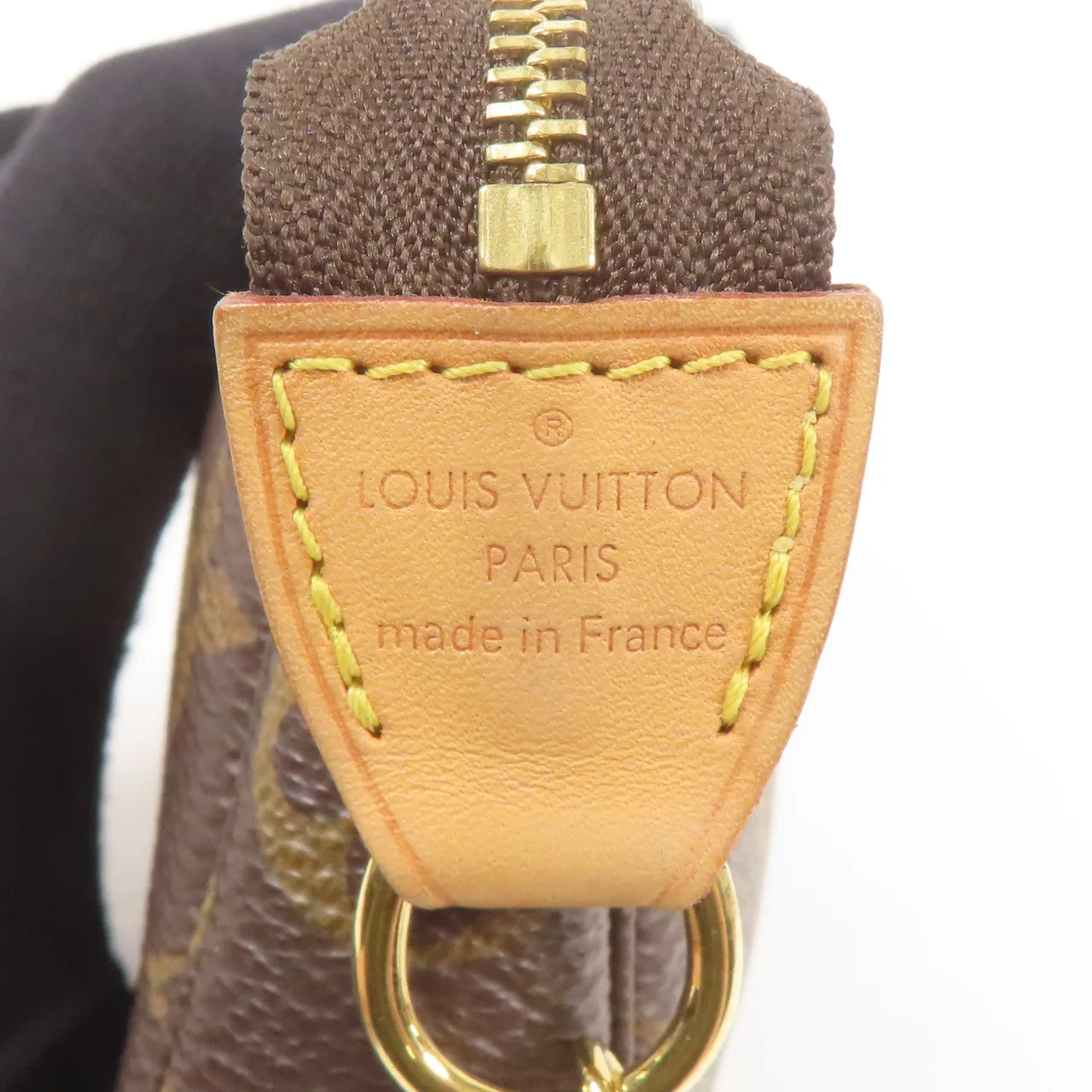 LOUIS VUITTON Pochette Accessoires M58009 化妝箱包 塗層帆布 棕色 / Brown 塗層帆布 中古品B - 縮圖 6