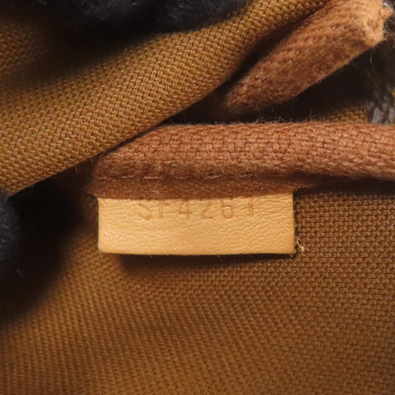 LOUIS VUITTON Pochette Accessoires M58009 化妝箱包 塗層帆布 棕色 / Brown 塗層帆布 中古品B - 縮圖 7