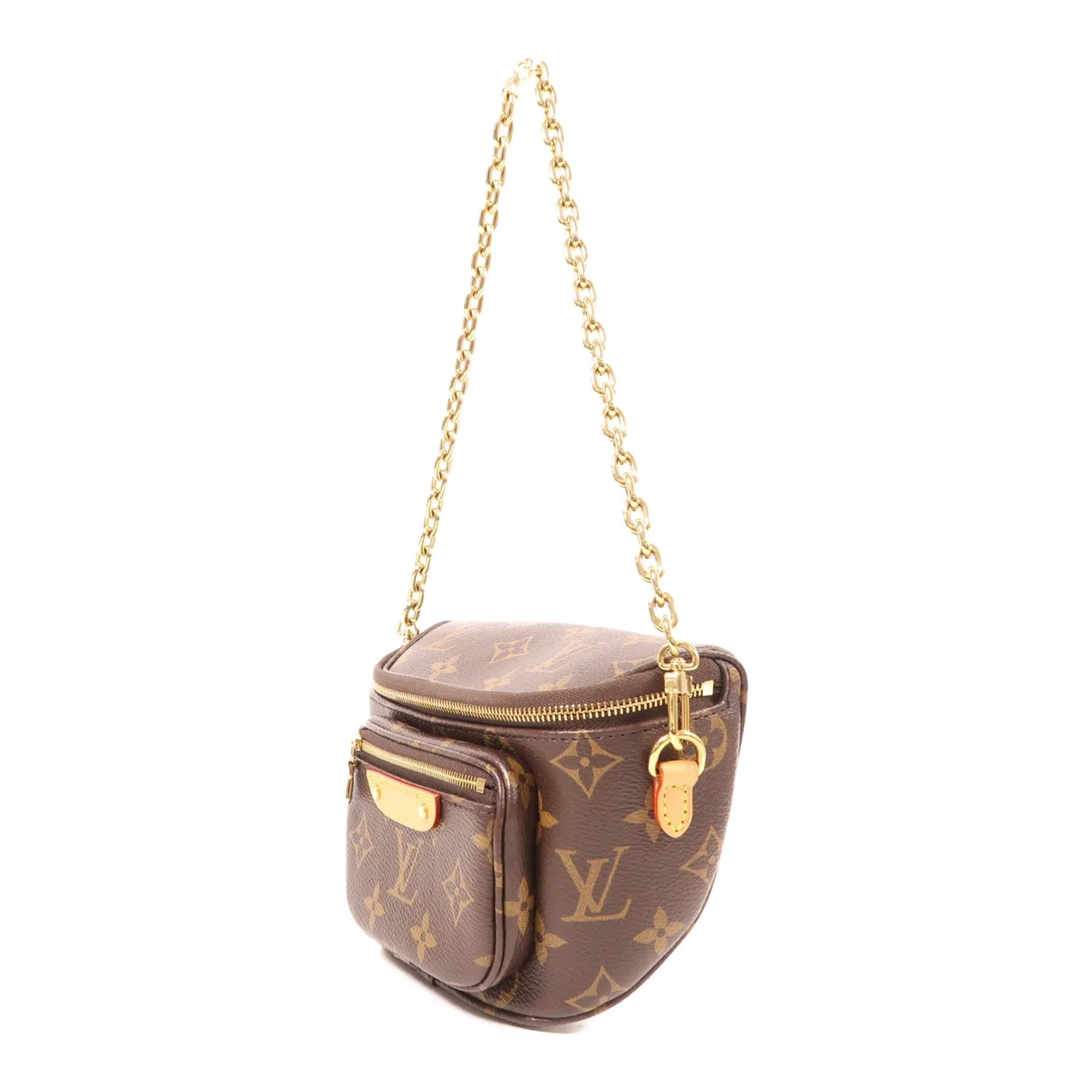 LOUIS VUITTON Bumbag M82335 兩用包 塗層帆布 棕色 / Brown 塗層帆布 中古品A - 縮圖 3