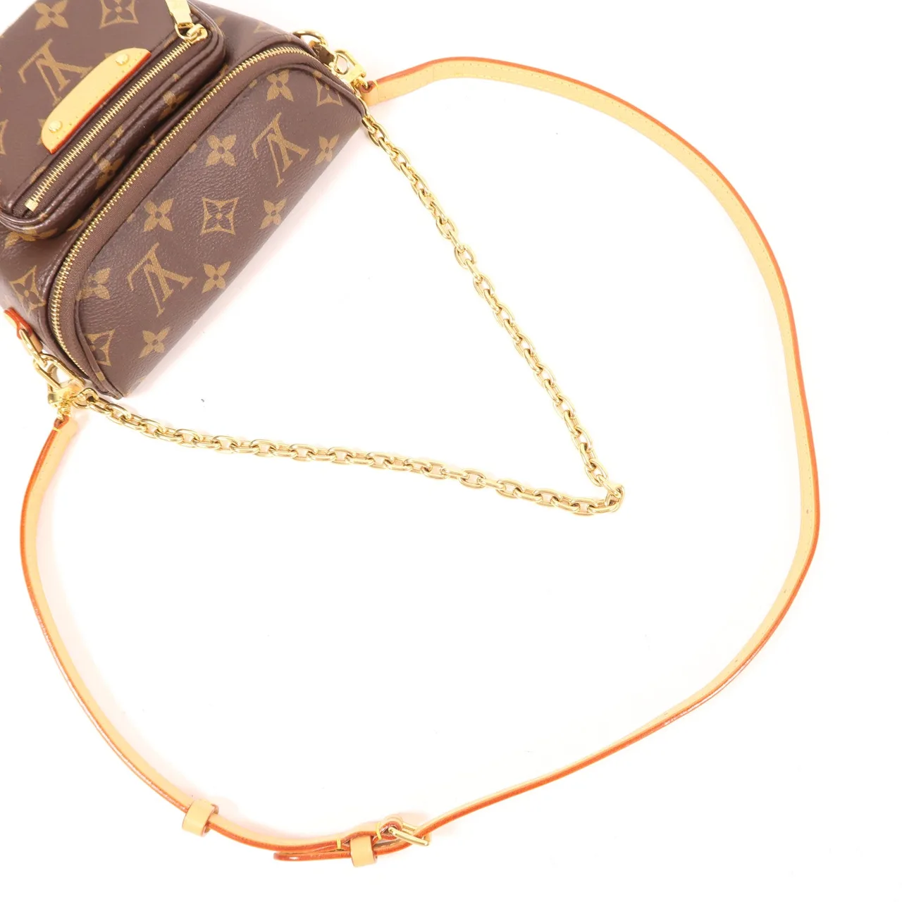 LOUIS VUITTON Bumbag M82335 兩用包 塗層帆布 棕色 / Brown 塗層帆布 中古品A - 縮圖 7