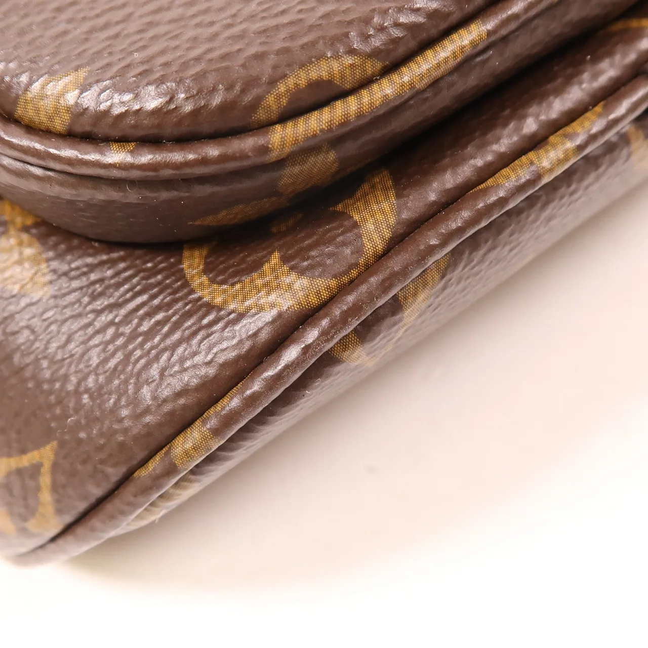 LOUIS VUITTON Bumbag M82335 兩用包 塗層帆布 棕色 / Brown 塗層帆布 中古品A - 縮圖 9