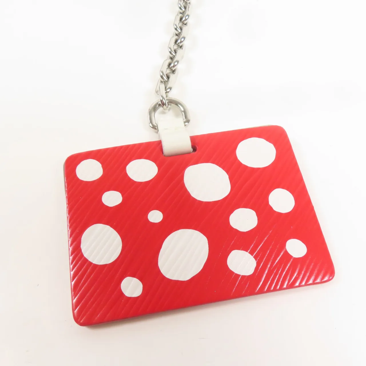 LOUIS VUITTON Marellini M21759 兩用包 牛皮 白色 / 紅色 / White/Red 牛皮 中古品A - 縮圖 8