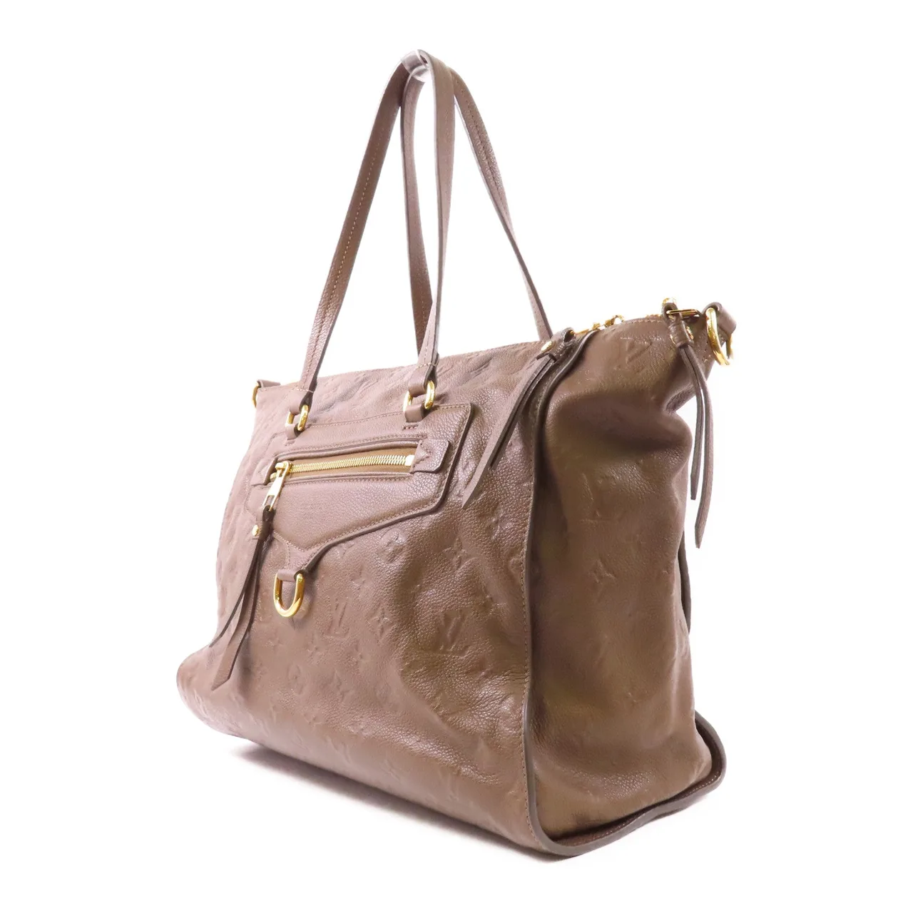 LOUIS VUITTON M93409 兩用包 牛皮 棕色 / Brown 牛皮 中古品B - 縮圖 3